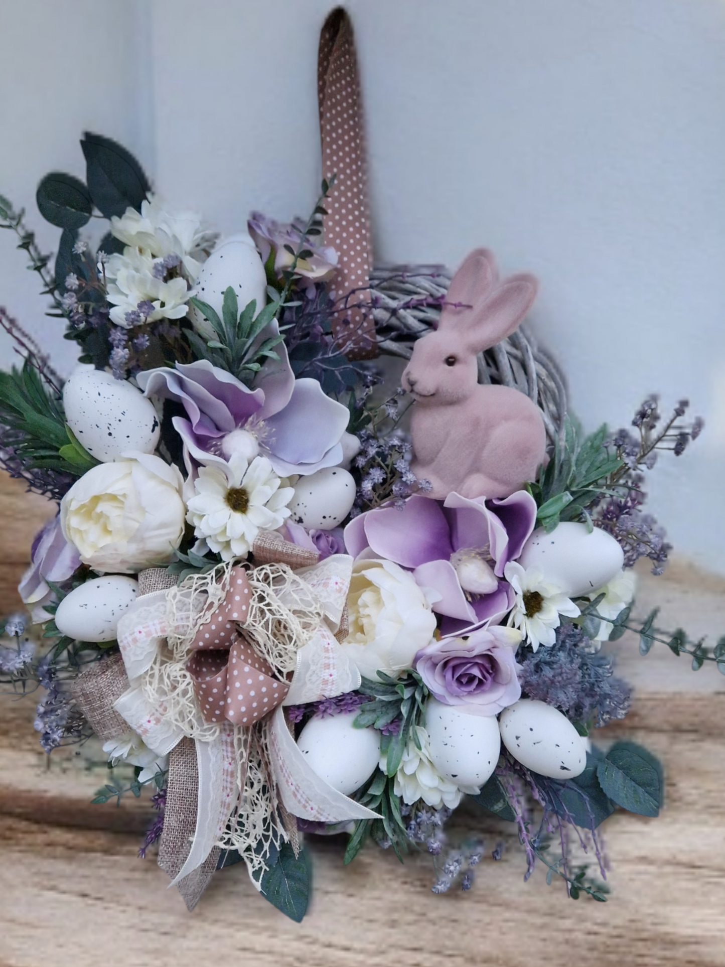 Easter door wreath