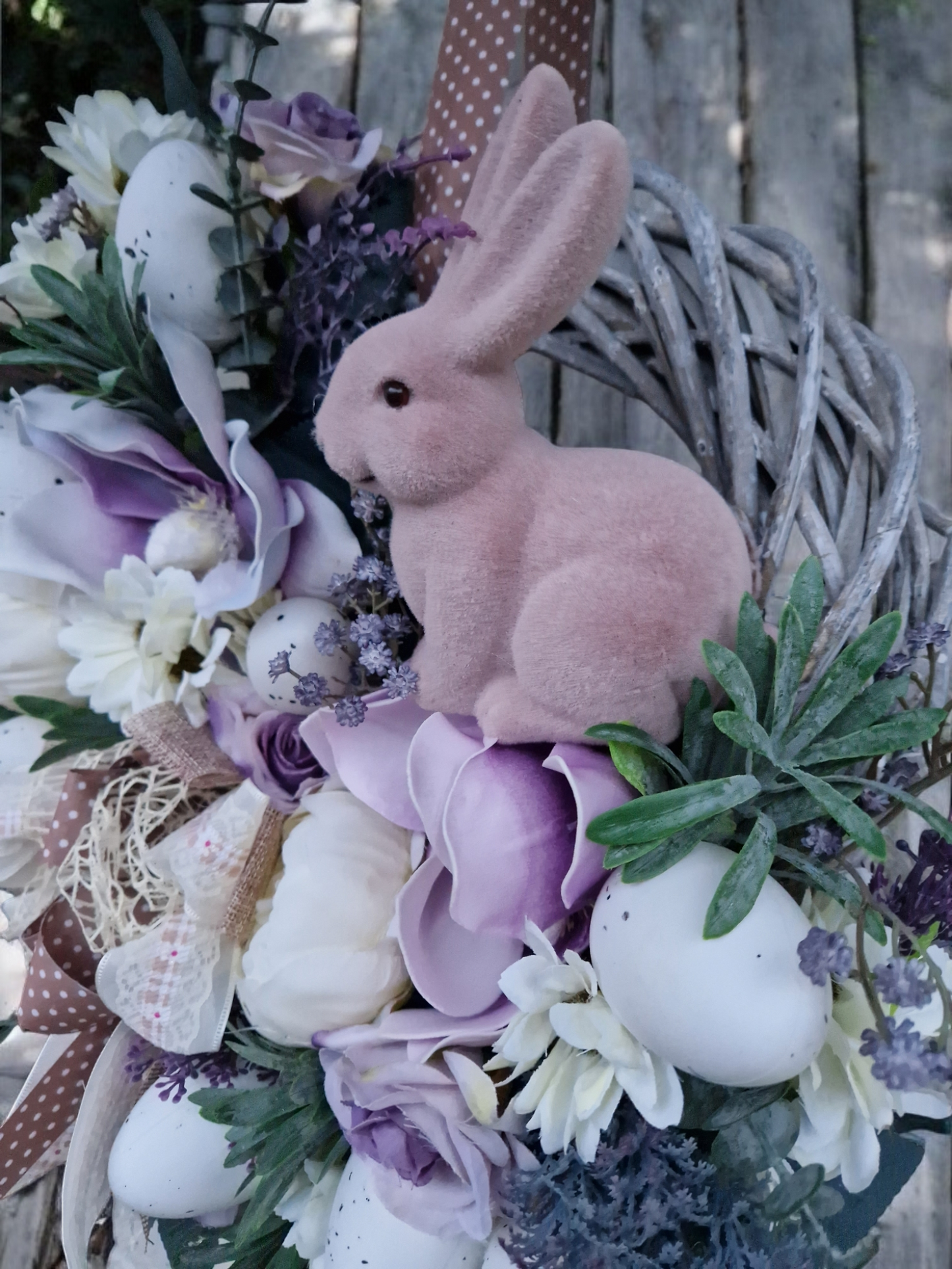 Easter door wreath