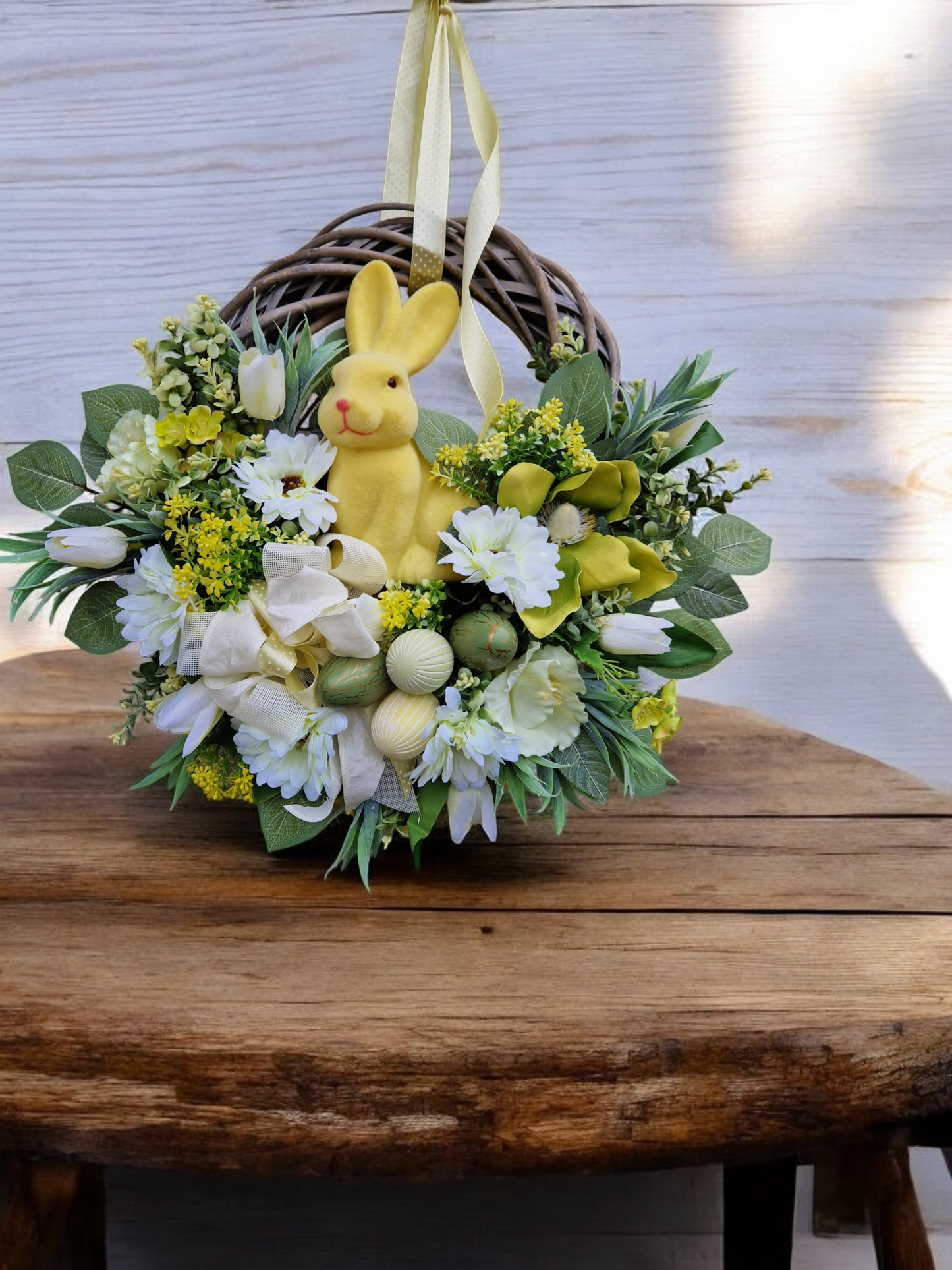 Easter door wreath