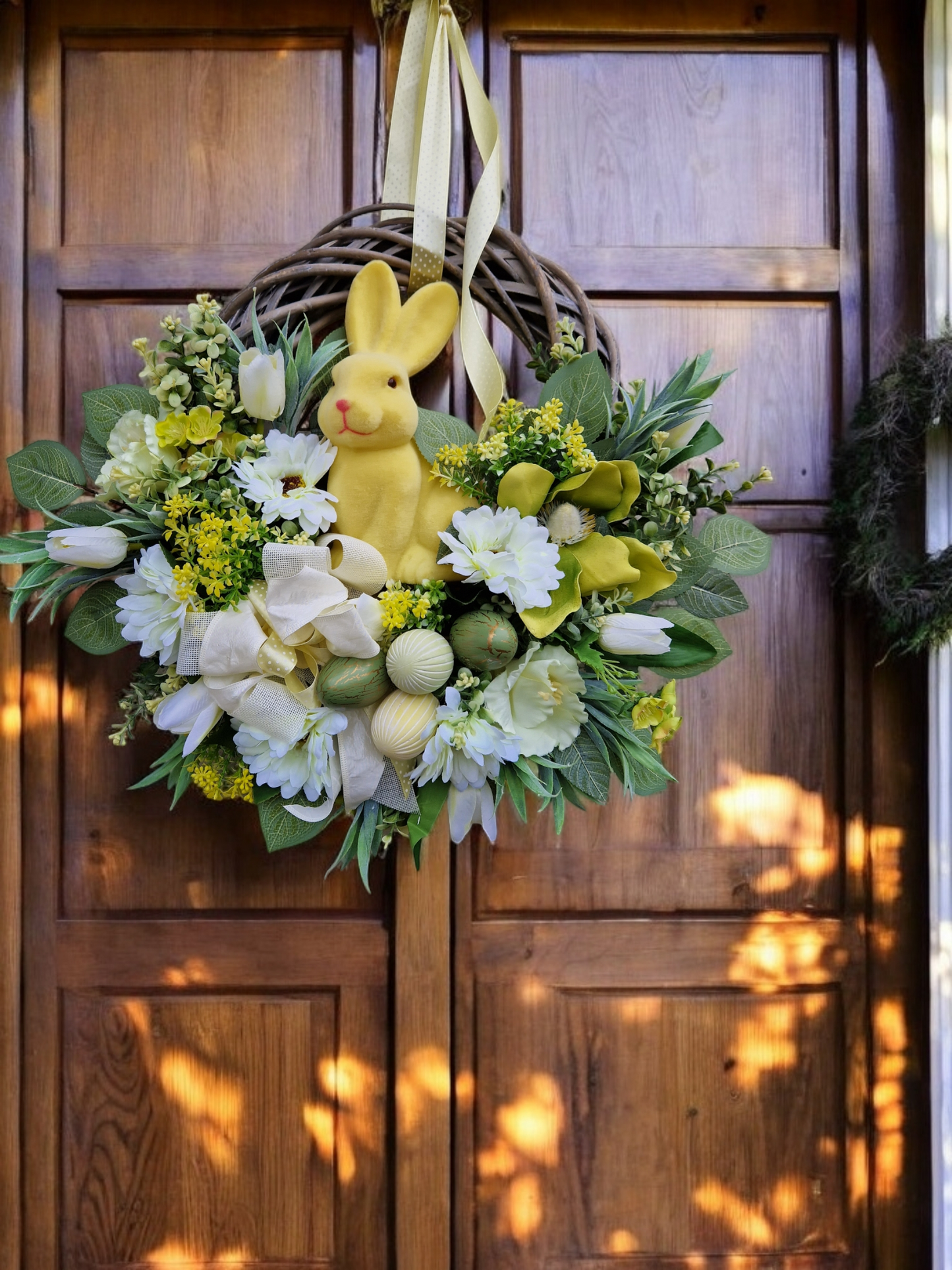 Easter door wreath