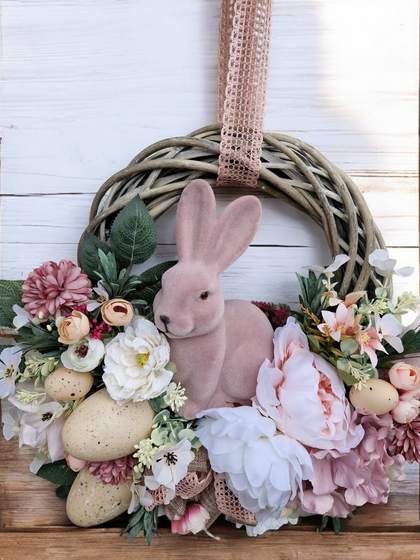 Easter door wreath