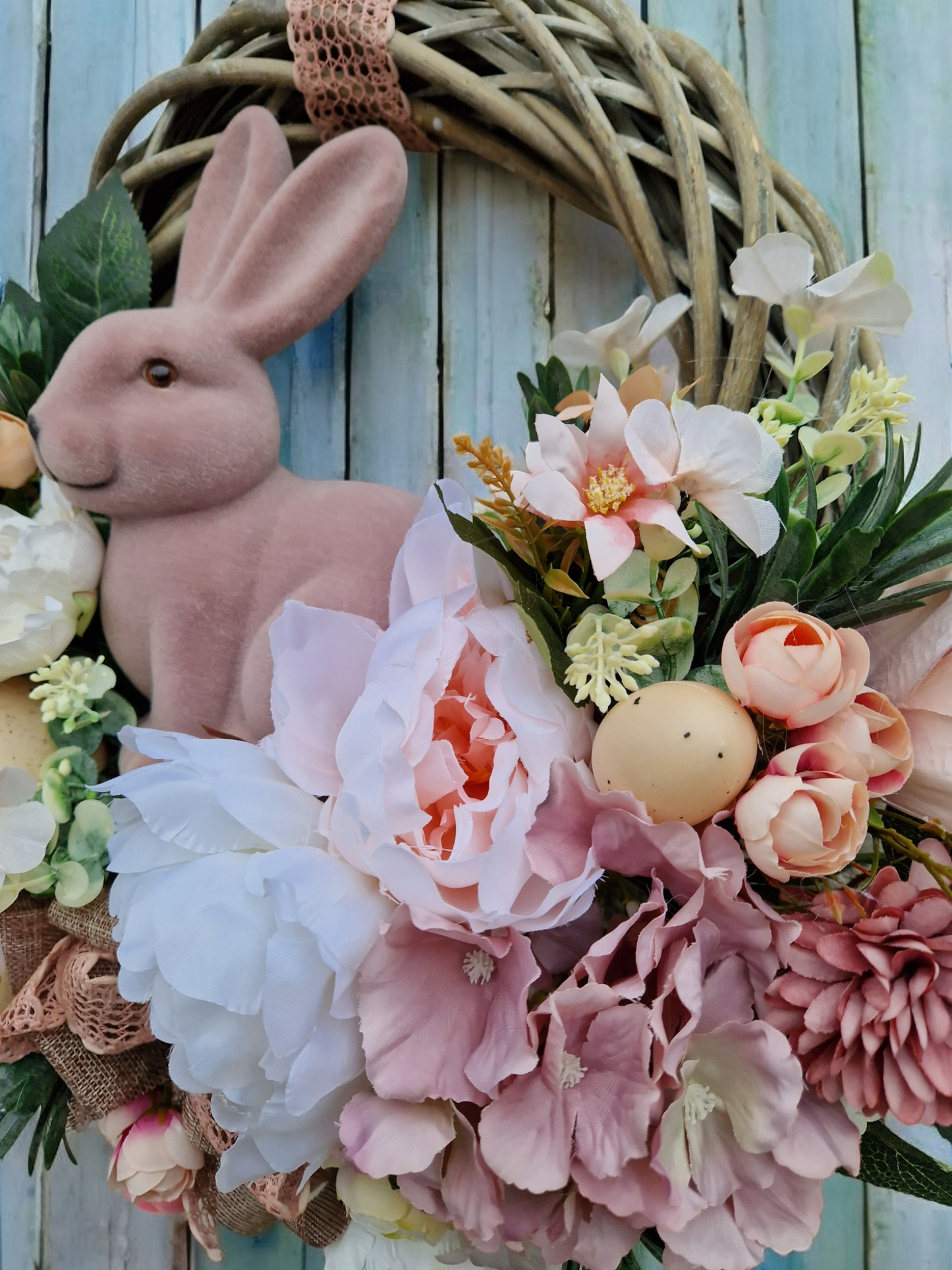 Easter door wreath