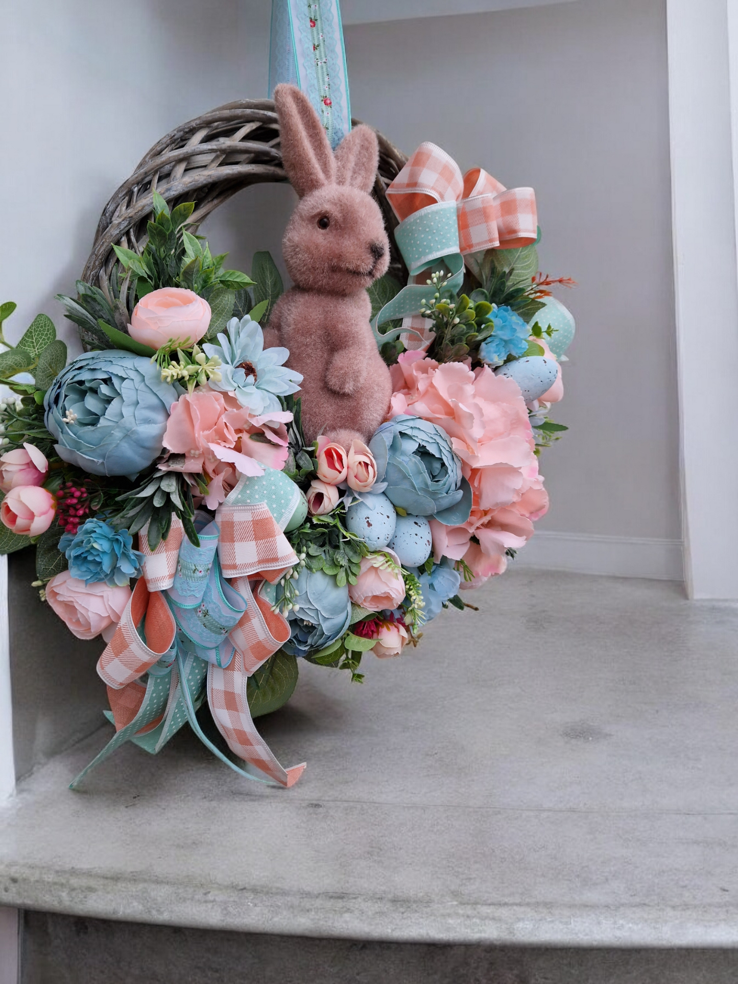Easter door wreath