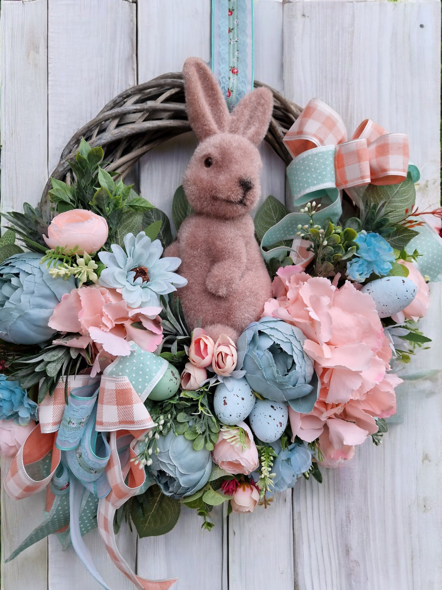 Easter door wreath