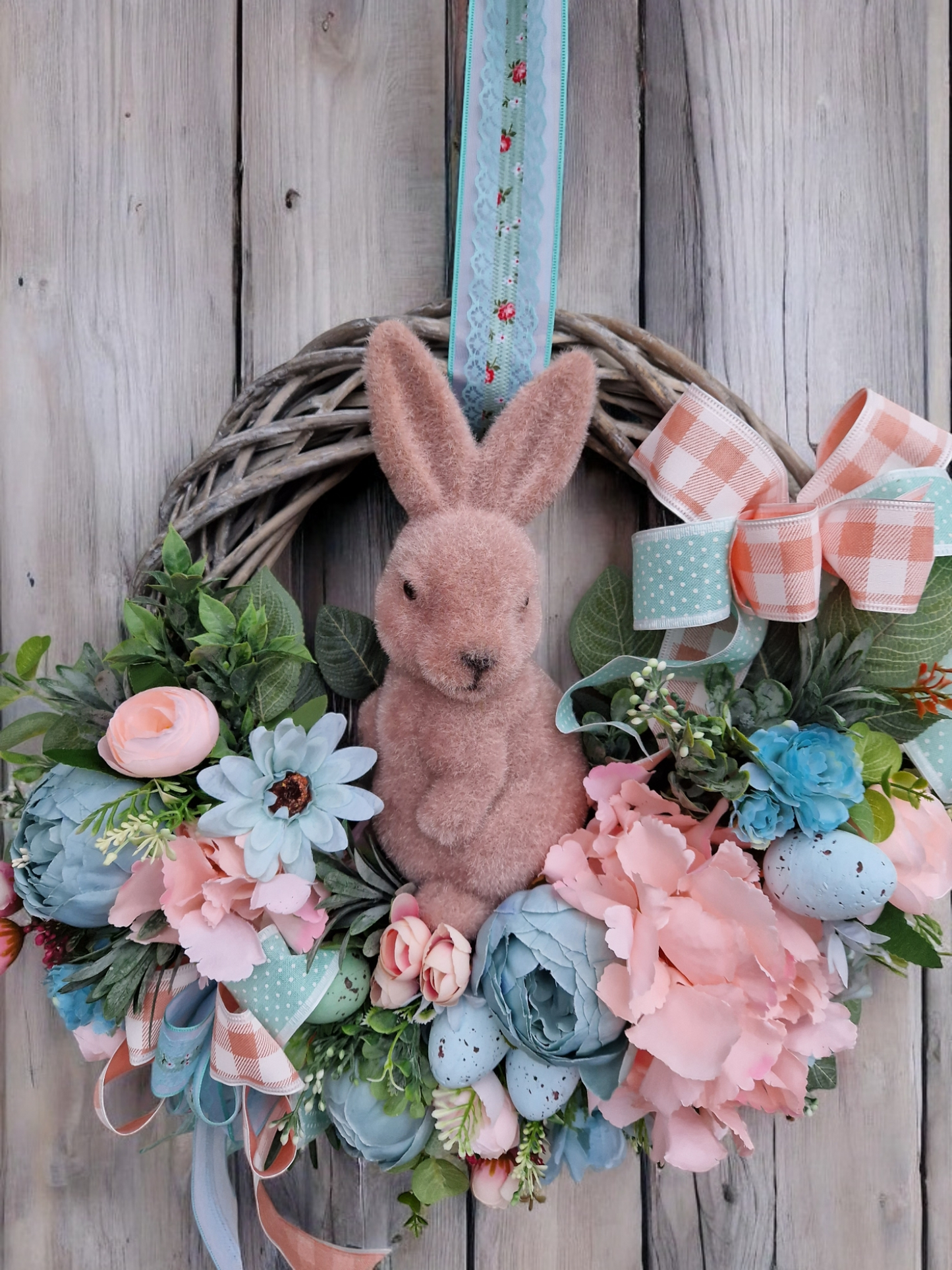 Easter door wreath