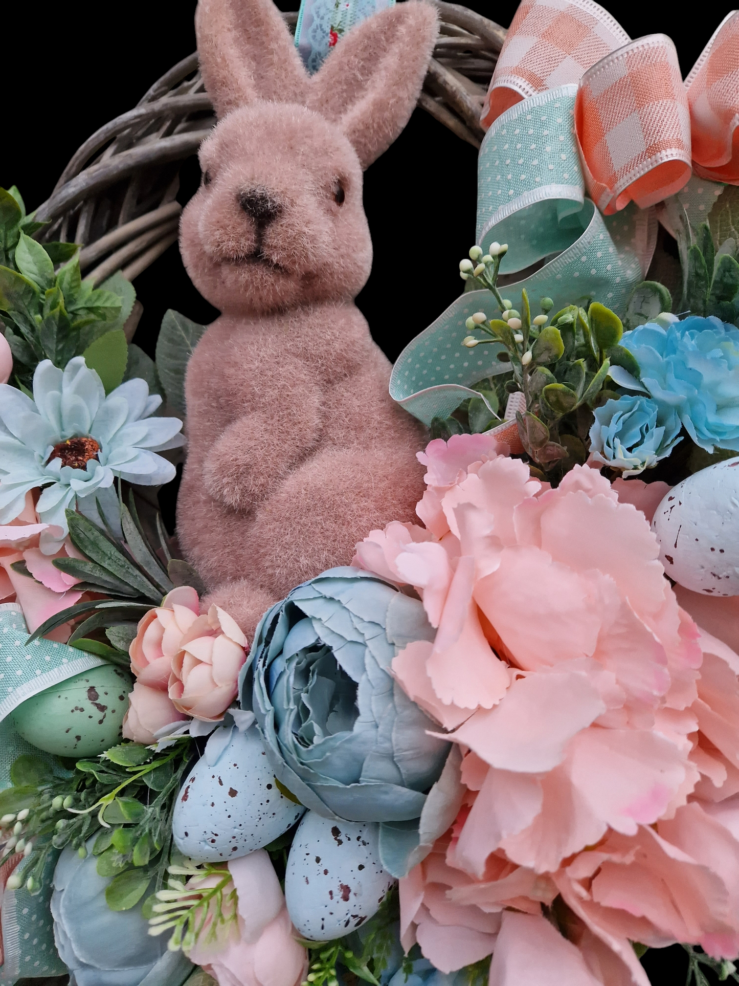 Easter door wreath