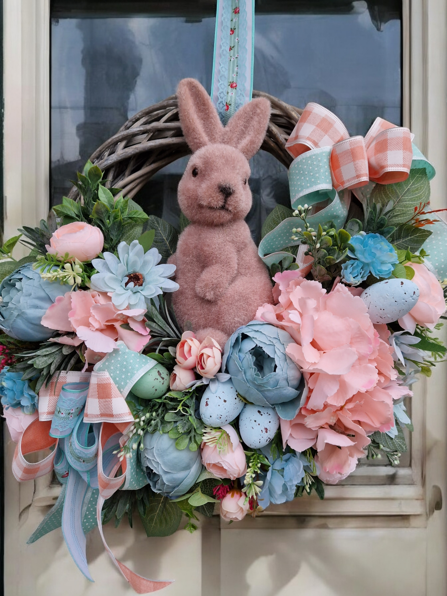 Easter door wreath