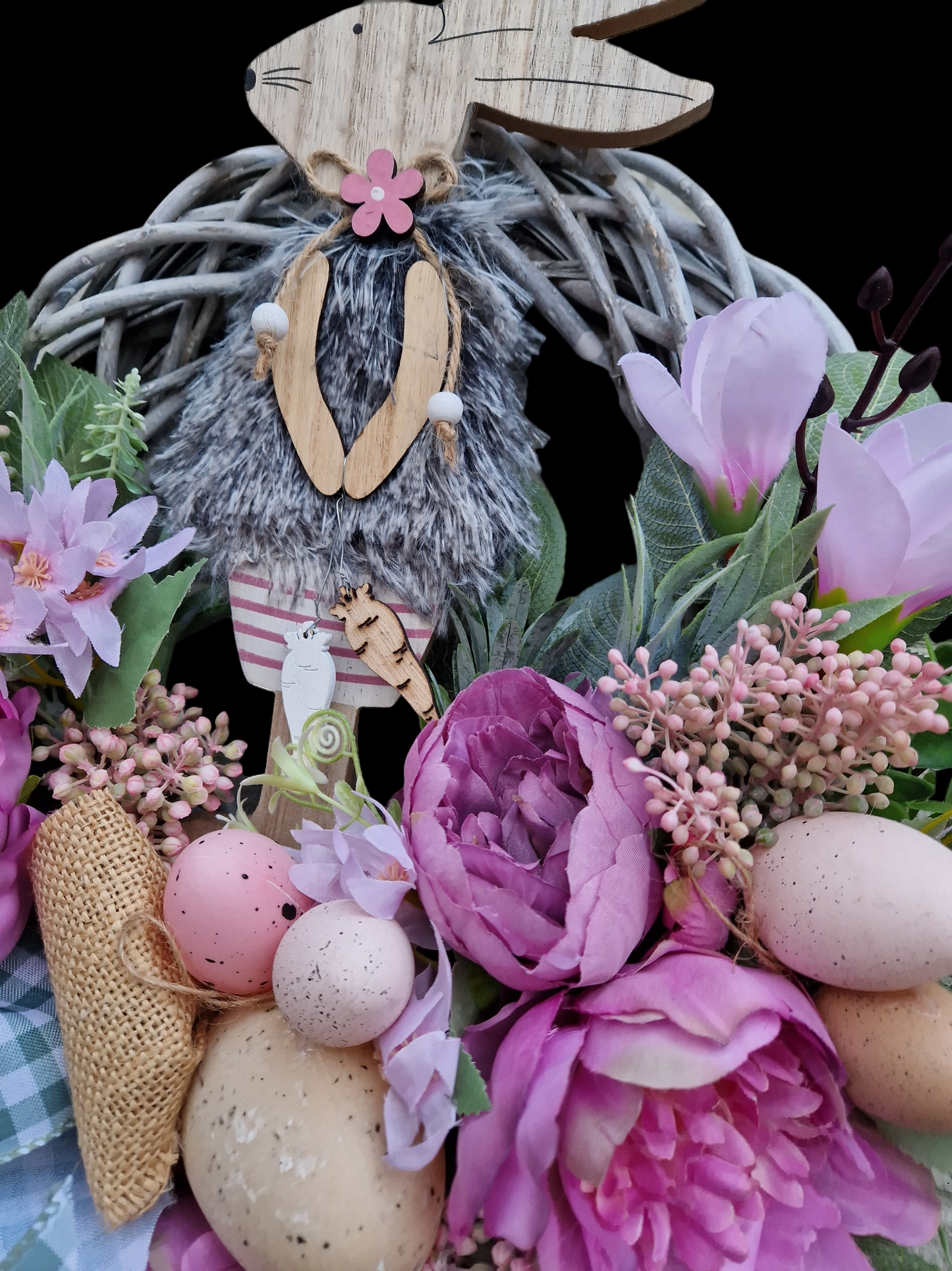 Easter door wreath