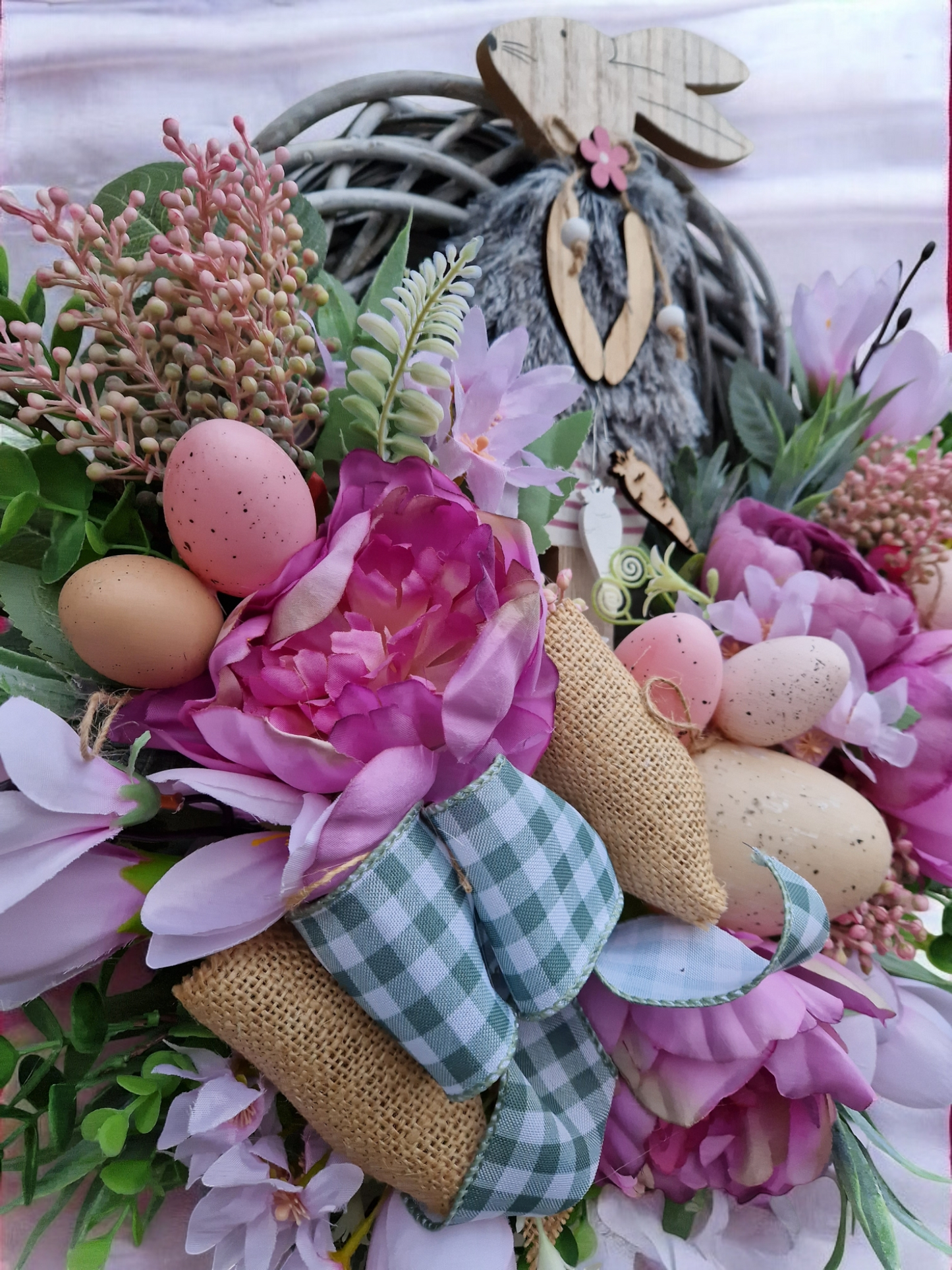 Easter door wreath