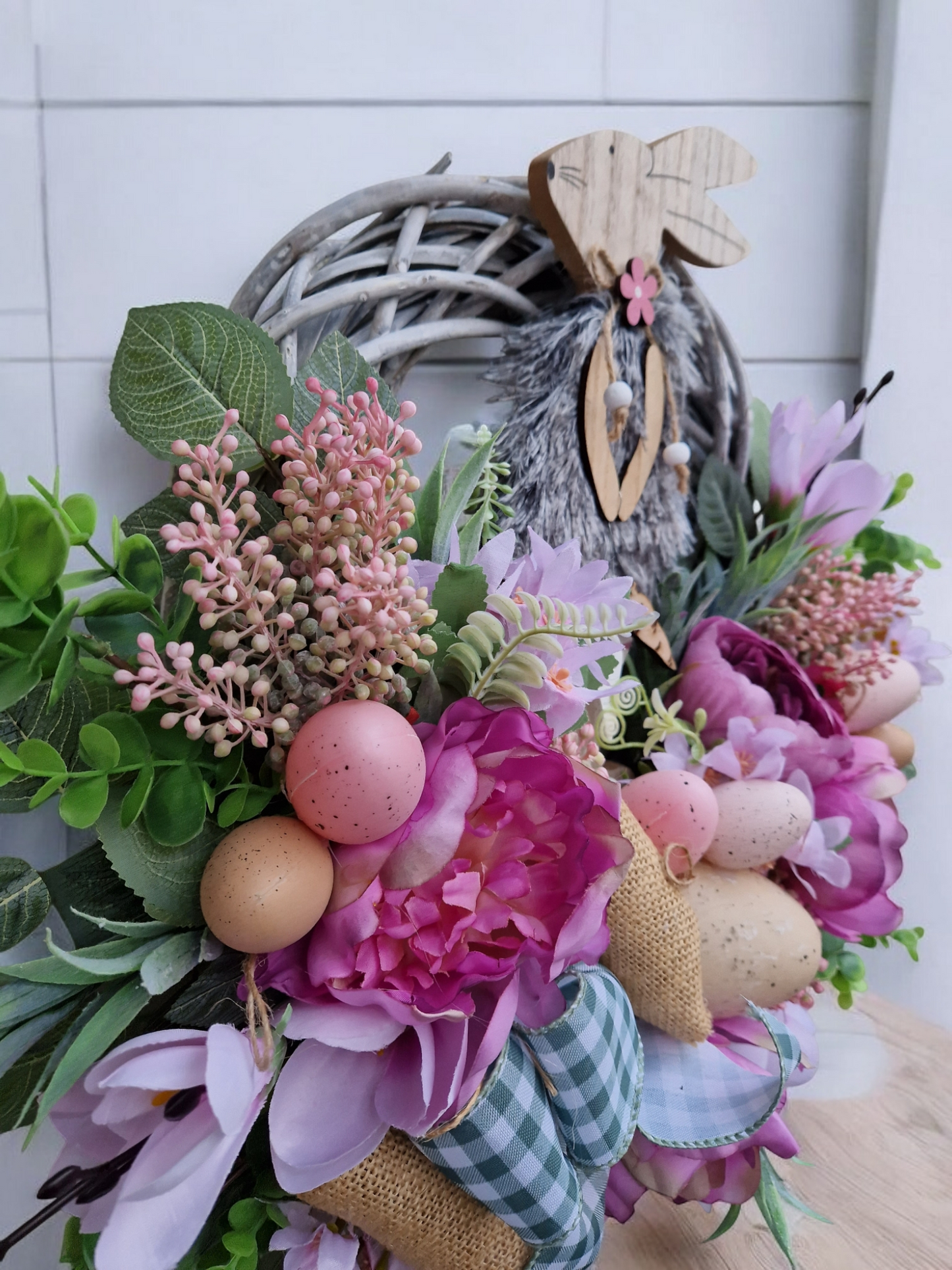 Easter door wreath