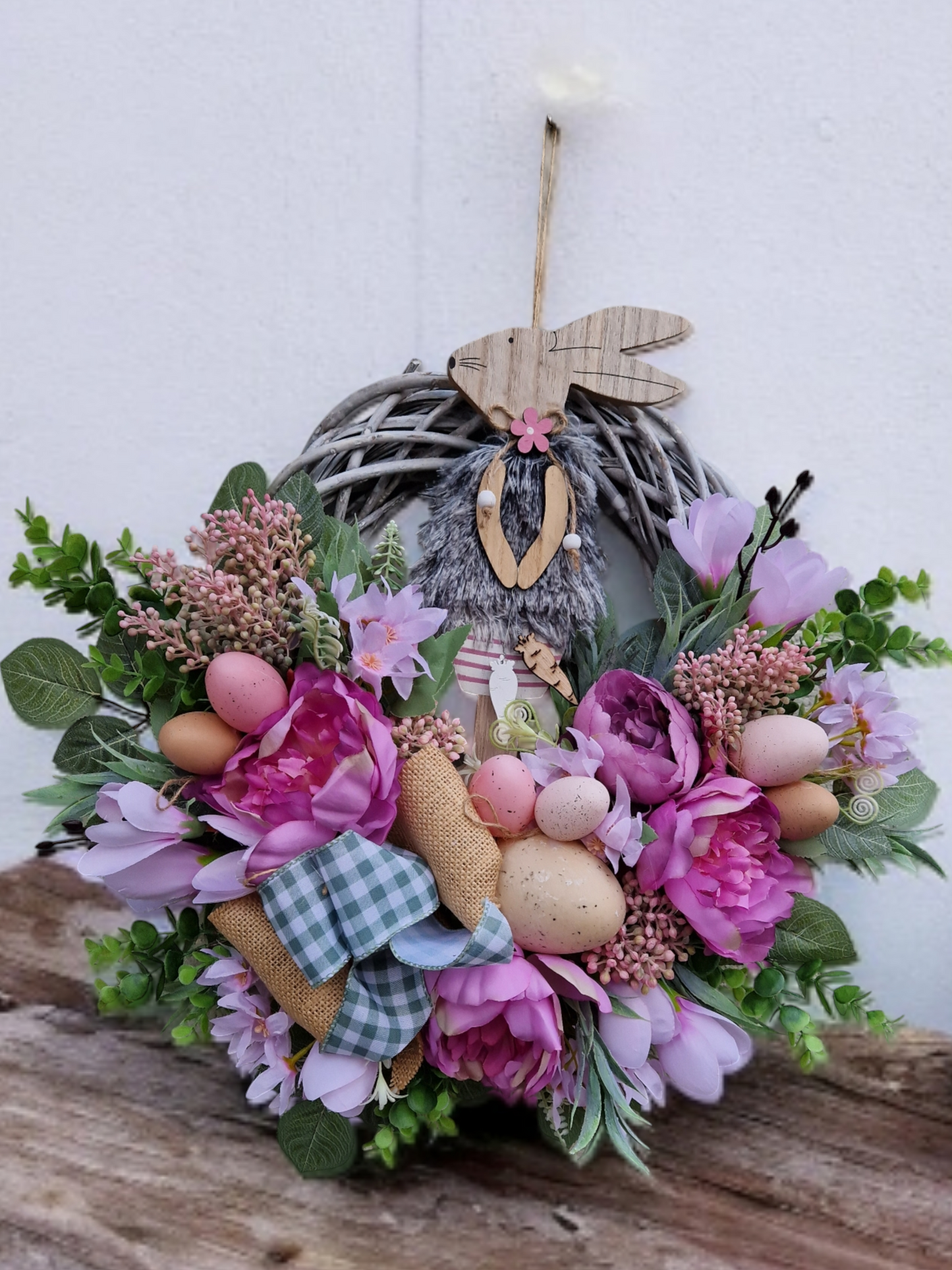 Easter door wreath