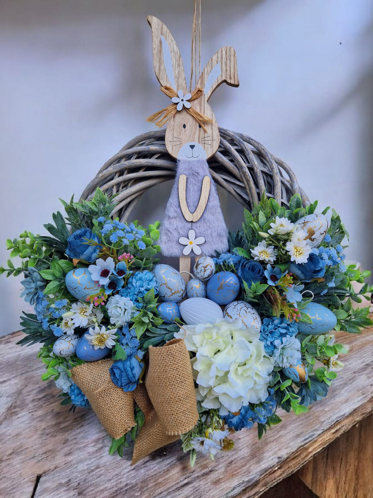 Easter door wreath