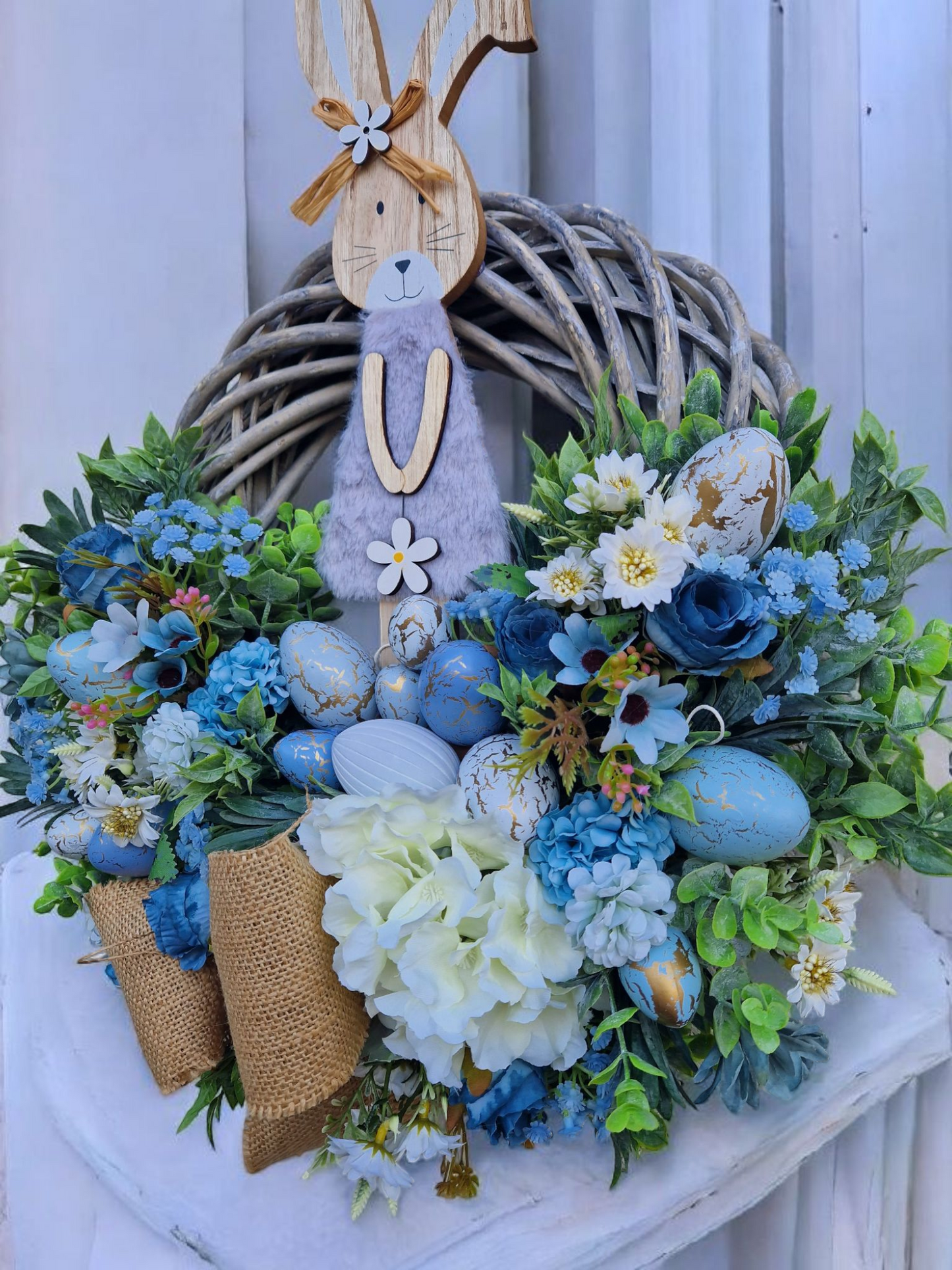 Easter door wreath