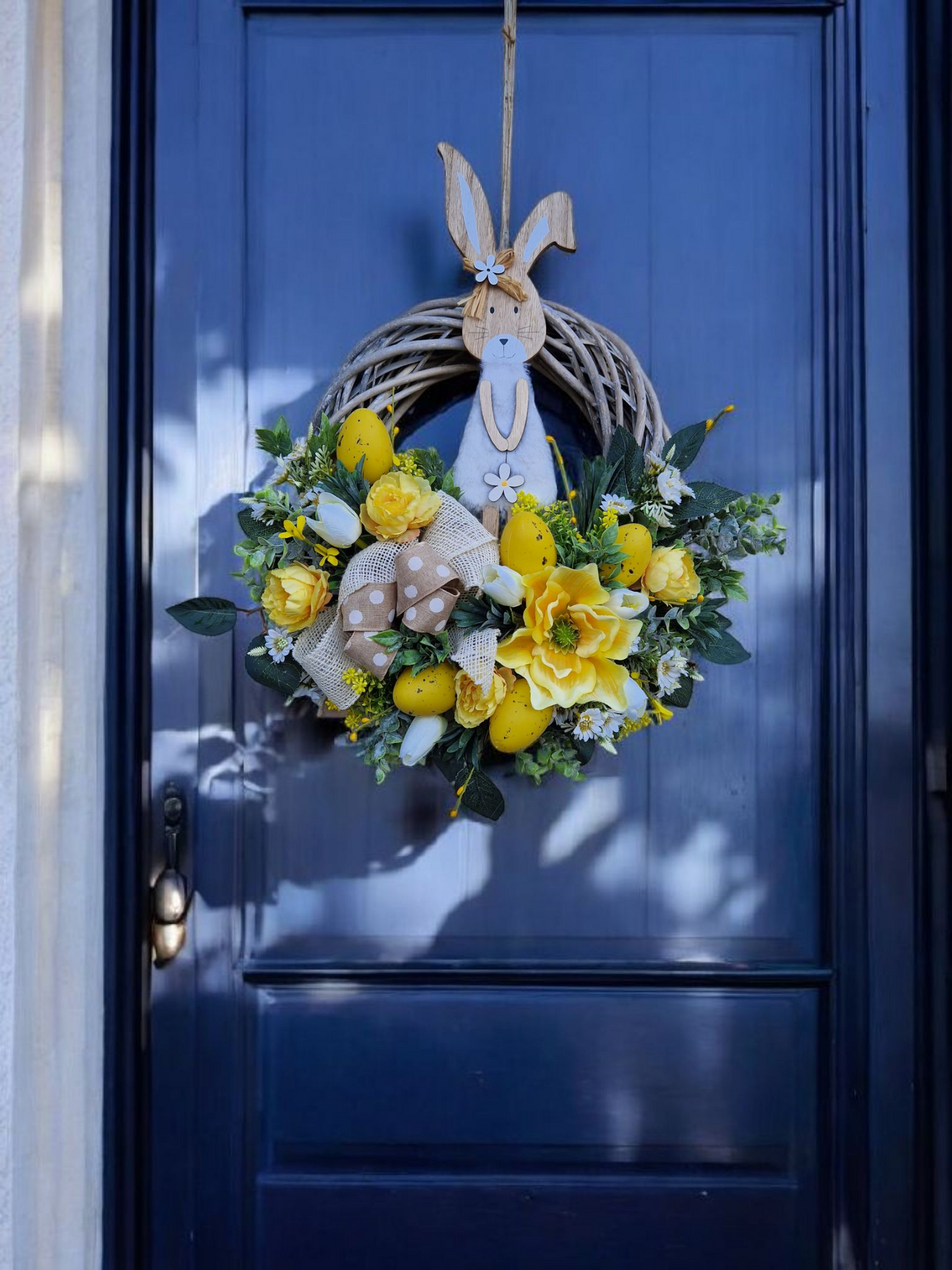 Easter door wreath