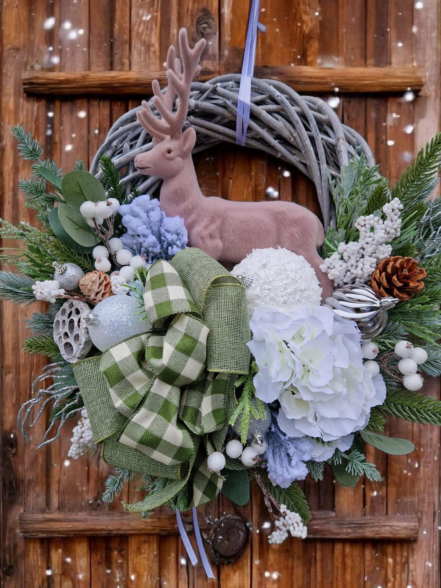 Christmas door wreath
