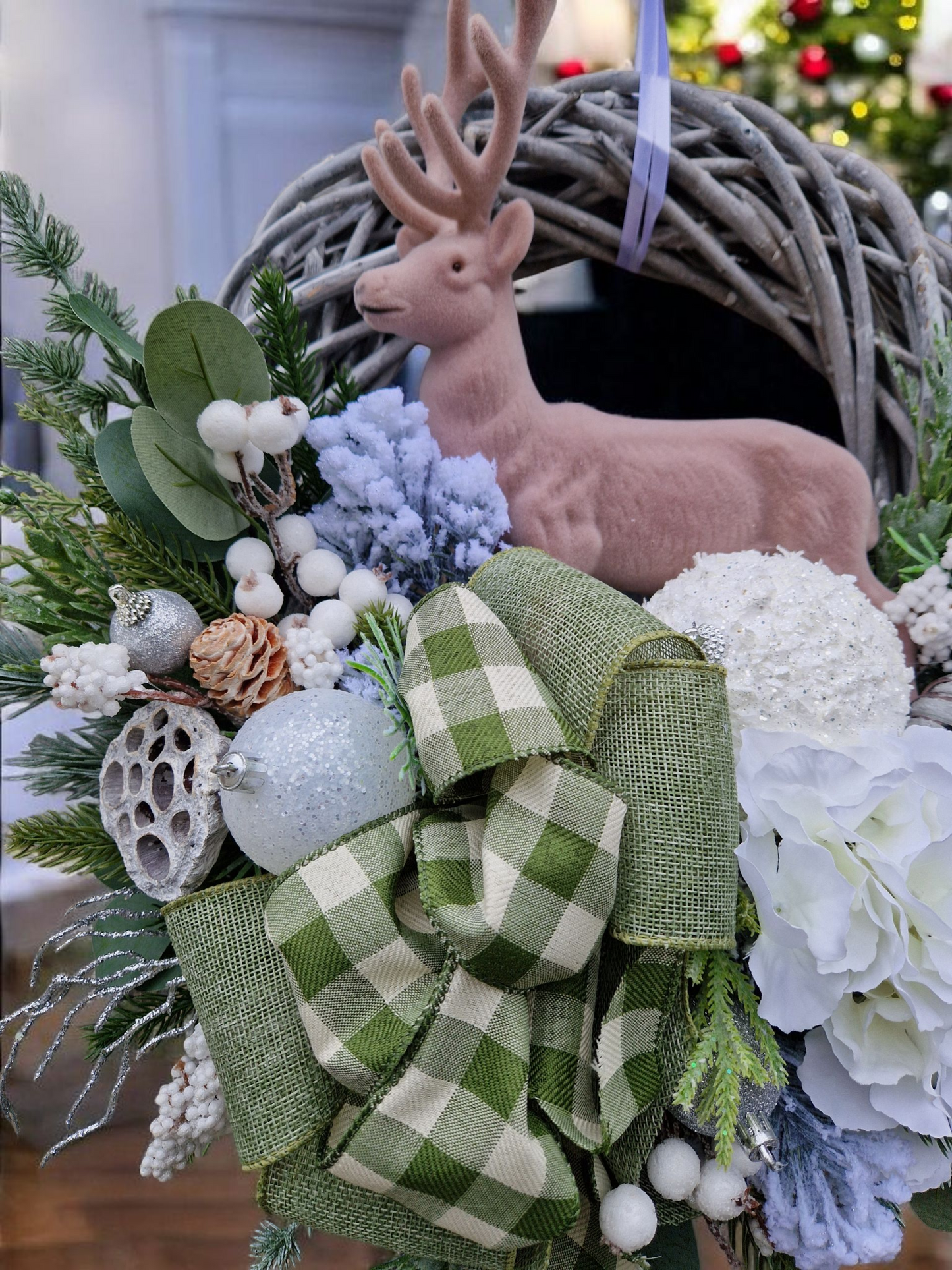 Christmas door wreath