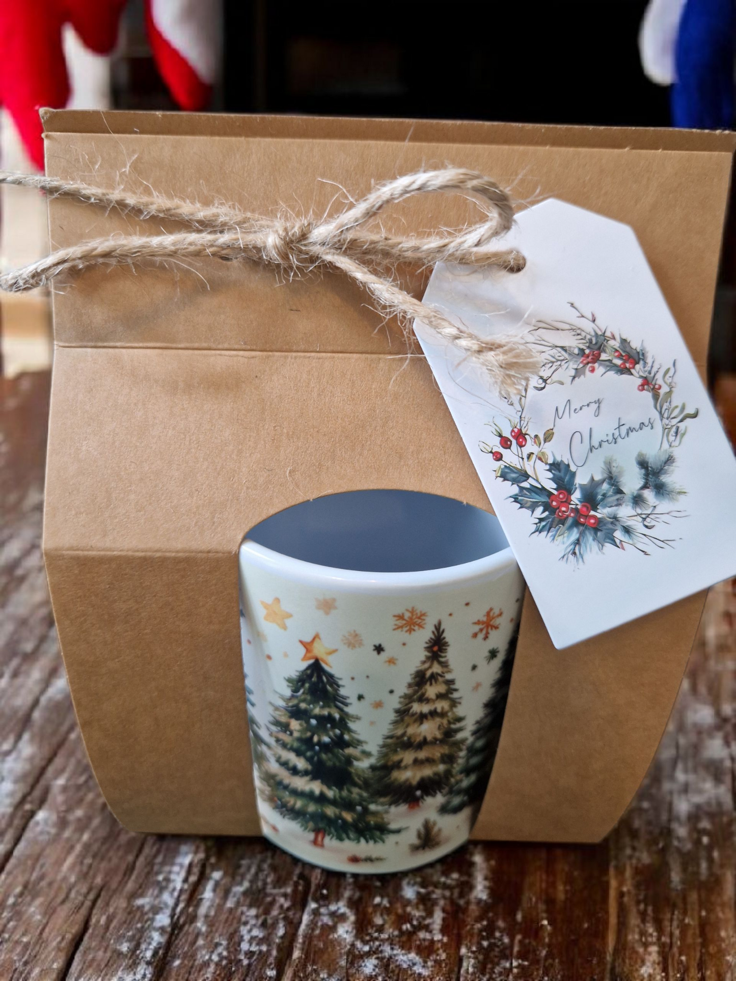 Christmas tree mug