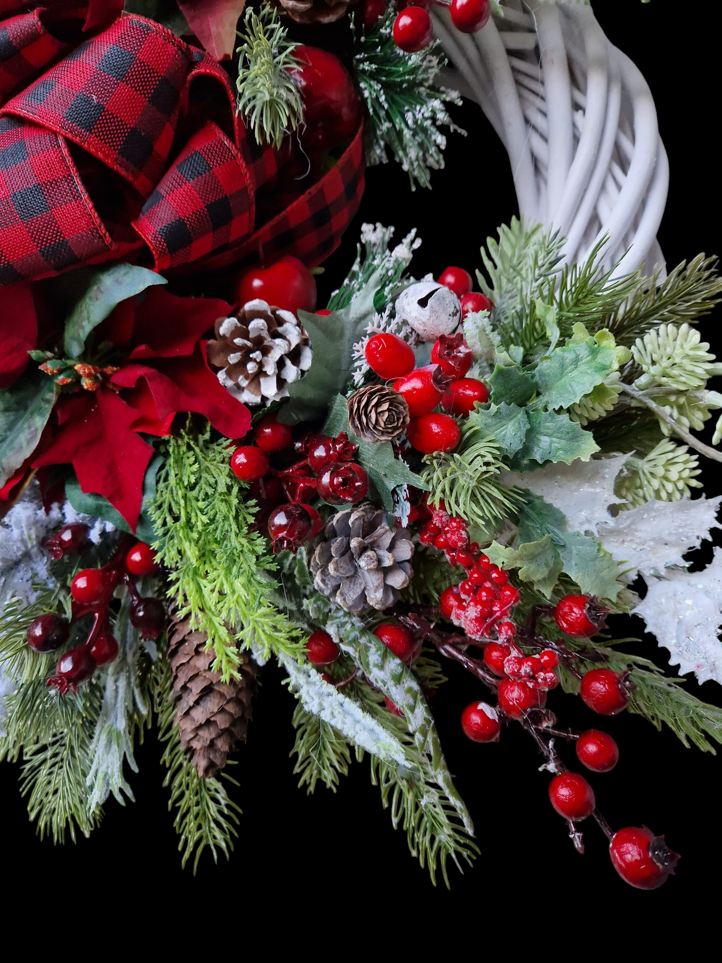 Christmas door wreath