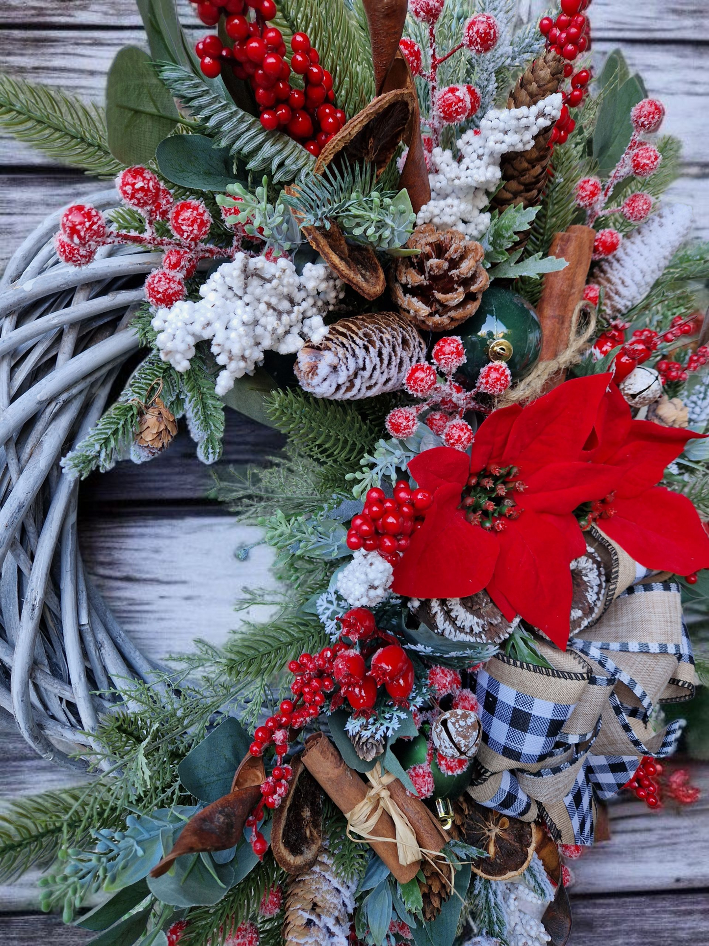 Christmas door wreath