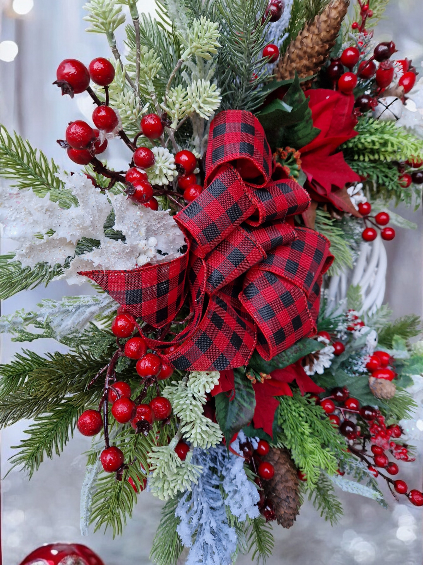 Christmas door wreath