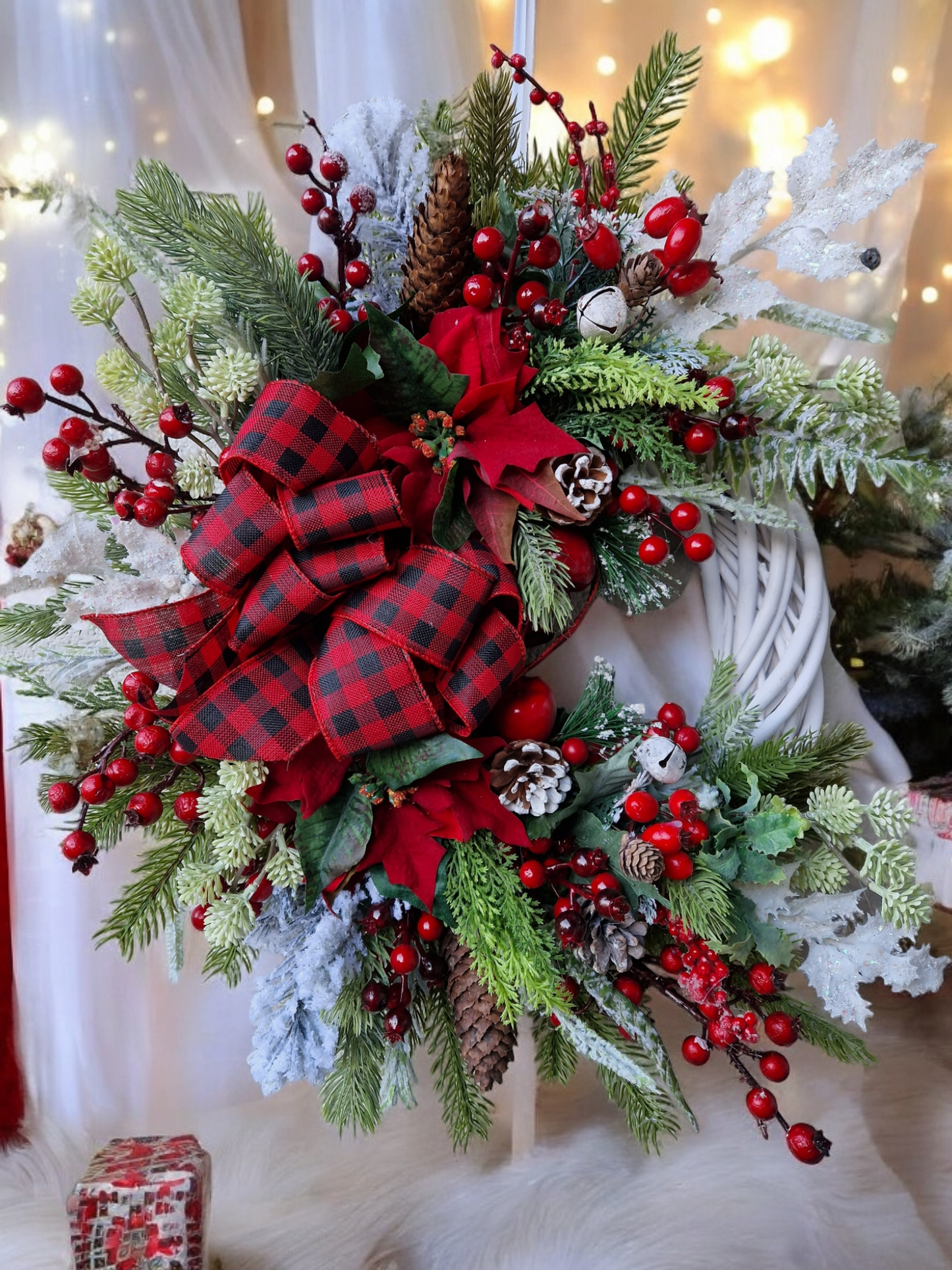 Christmas door wreath