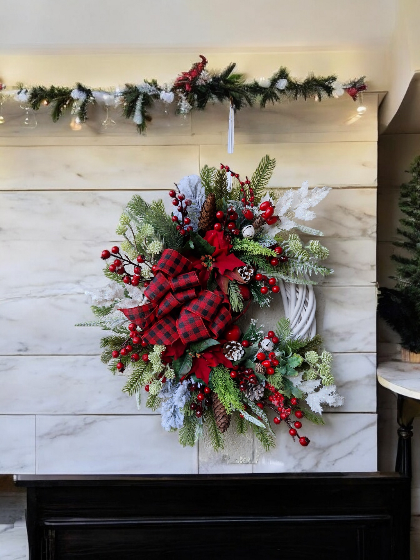 Christmas door wreath