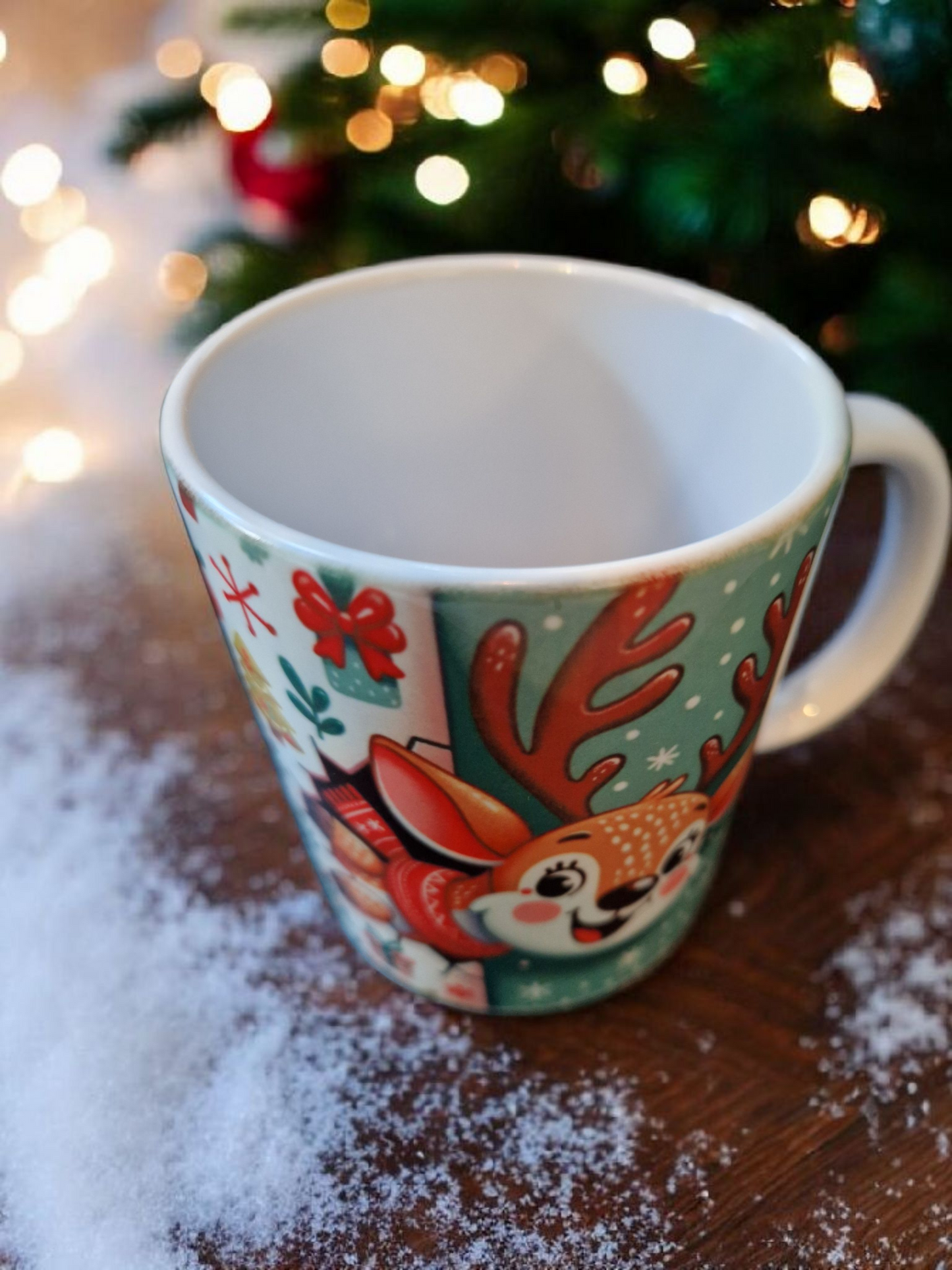 Funny Deer Christmas Mug