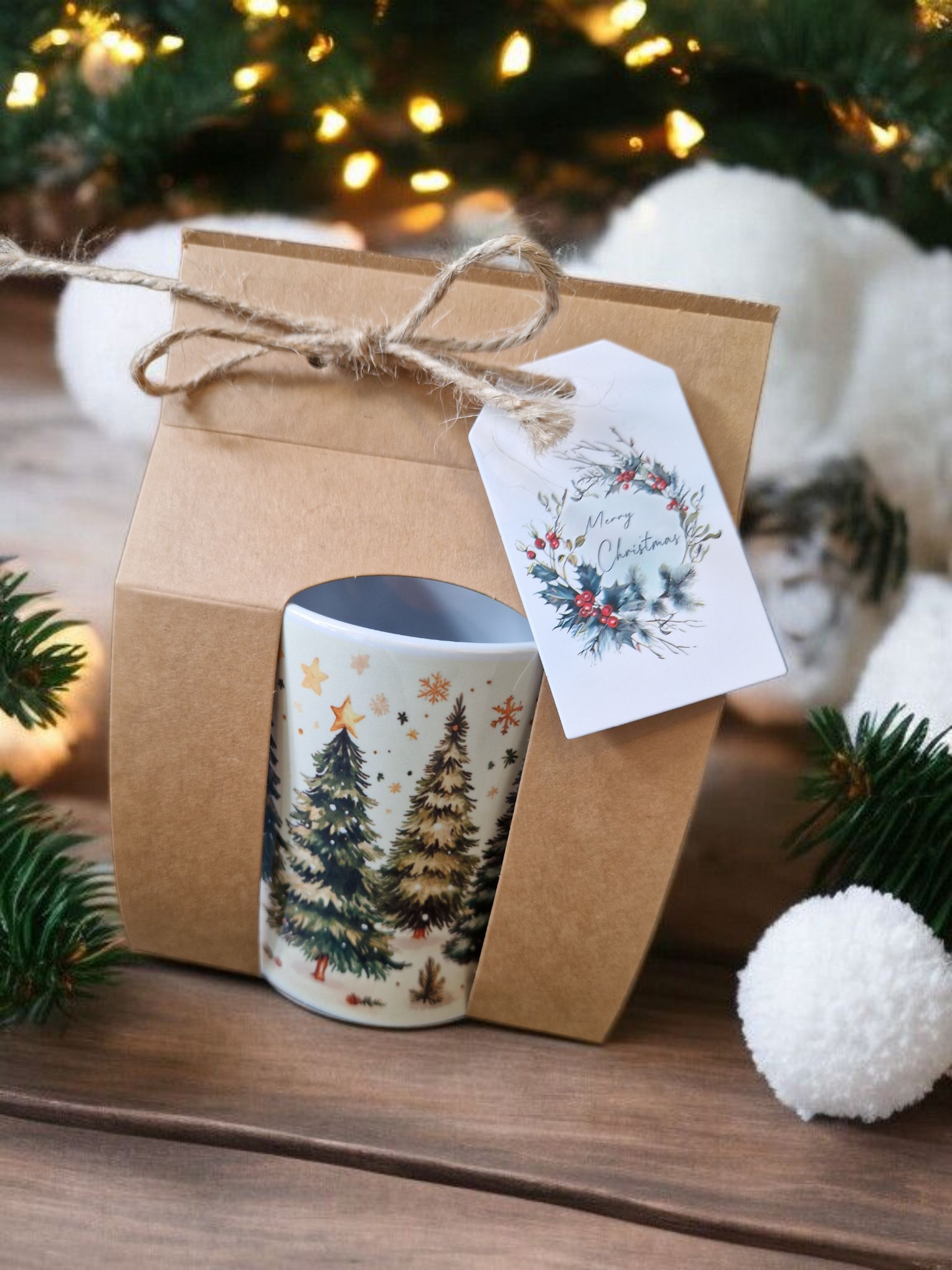 Christmas tree mug