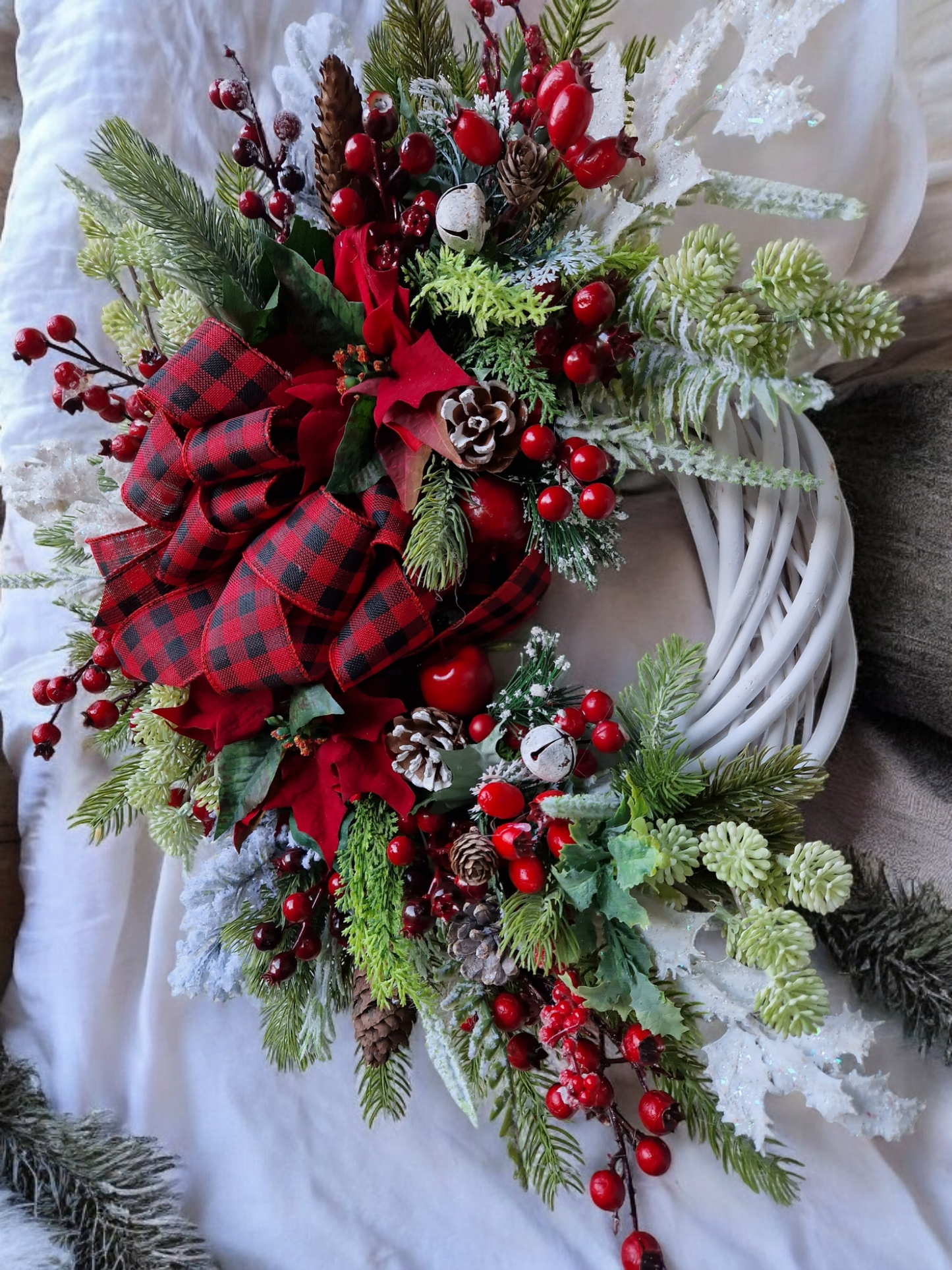 Christmas door wreath