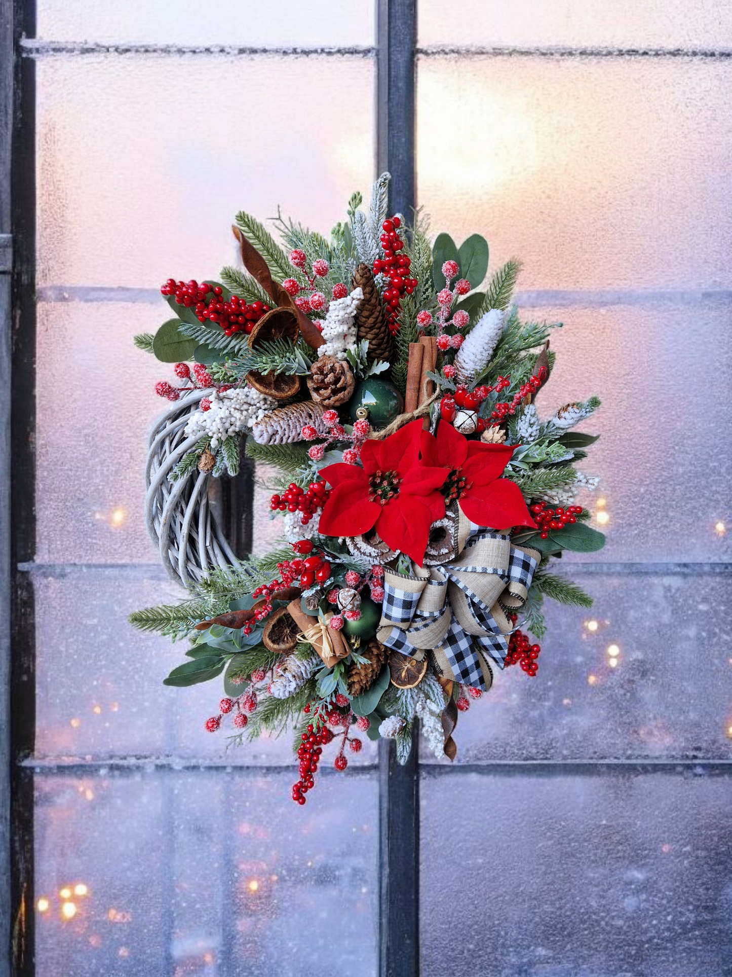 Christmas door wreath