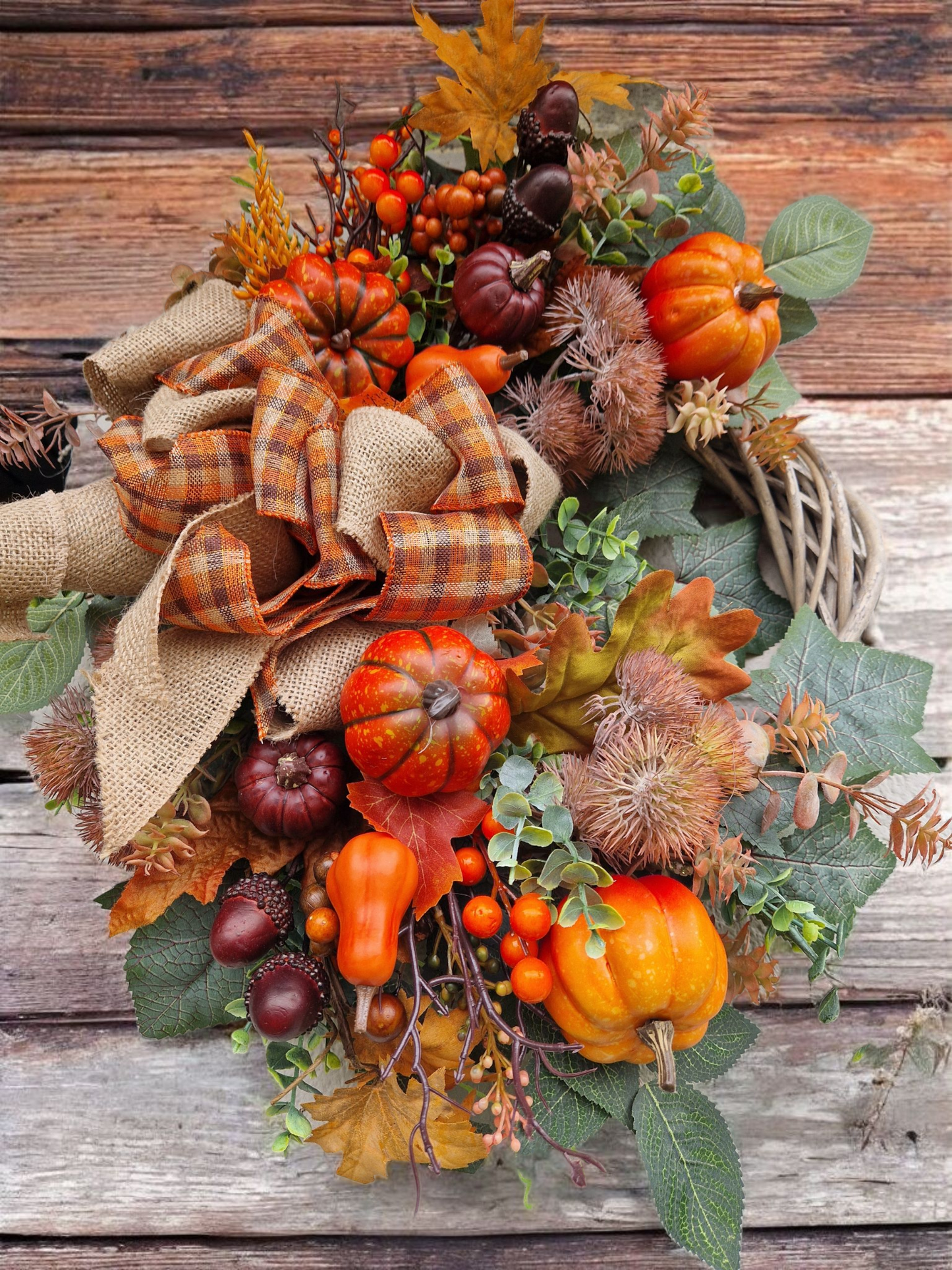 Autumn Door Wreath