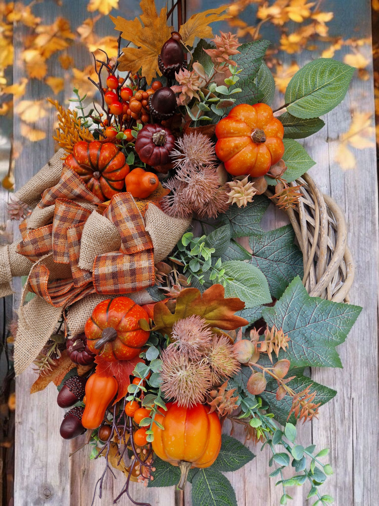 Autumn Door Wreath