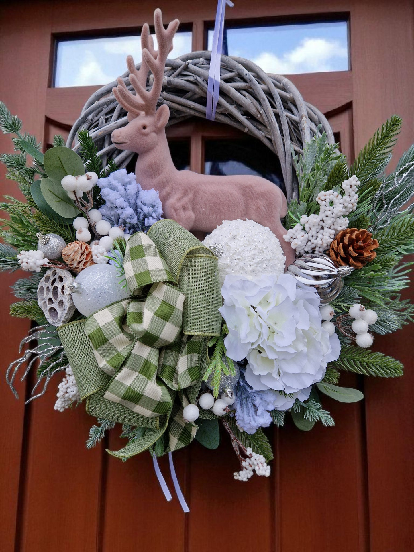 Christmas door wreath