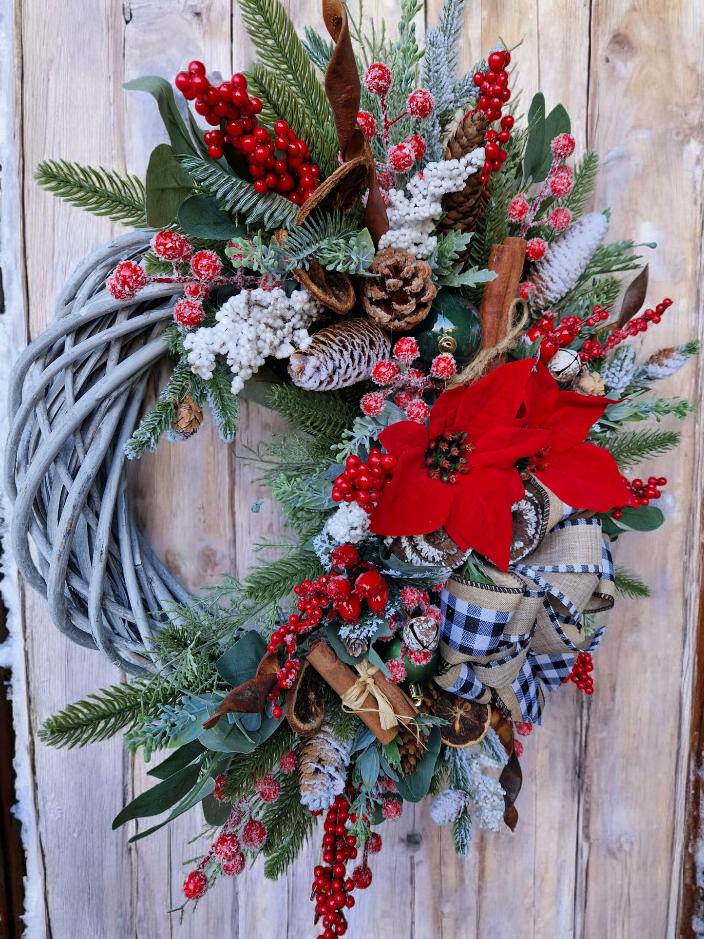 Christmas door wreath