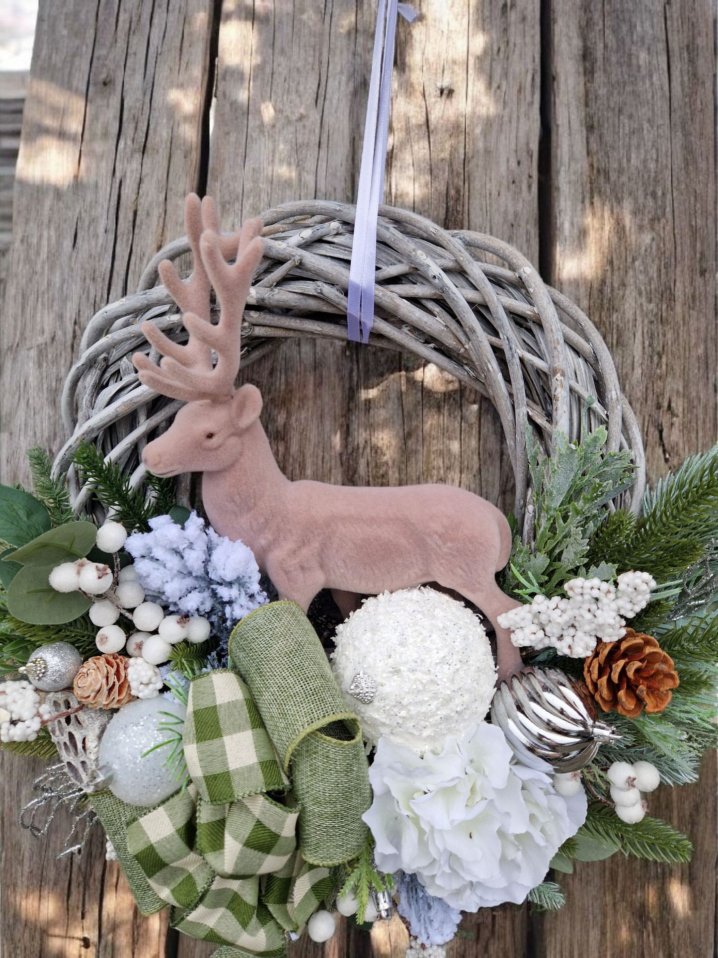 Christmas door wreath