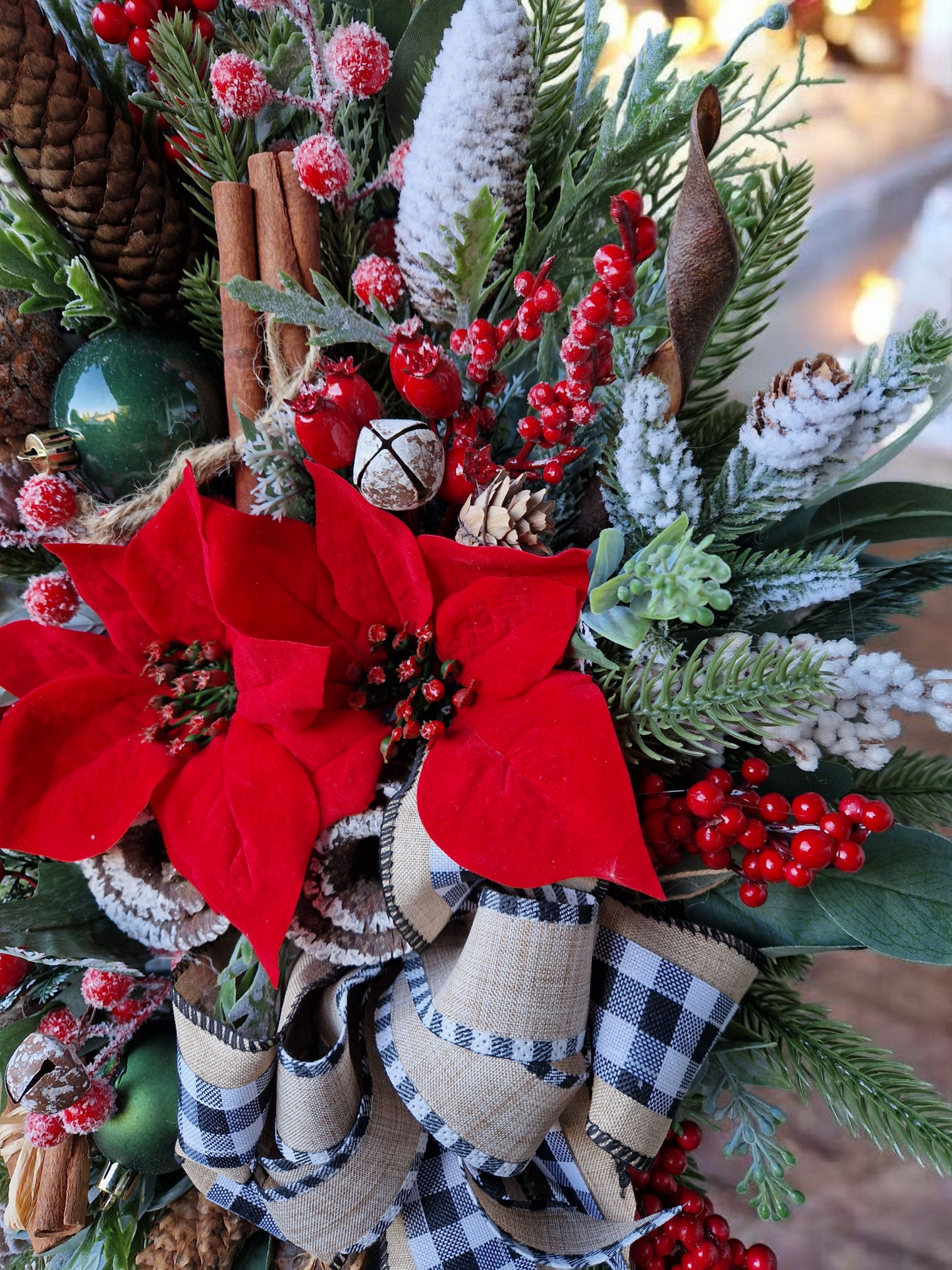 Christmas door wreath