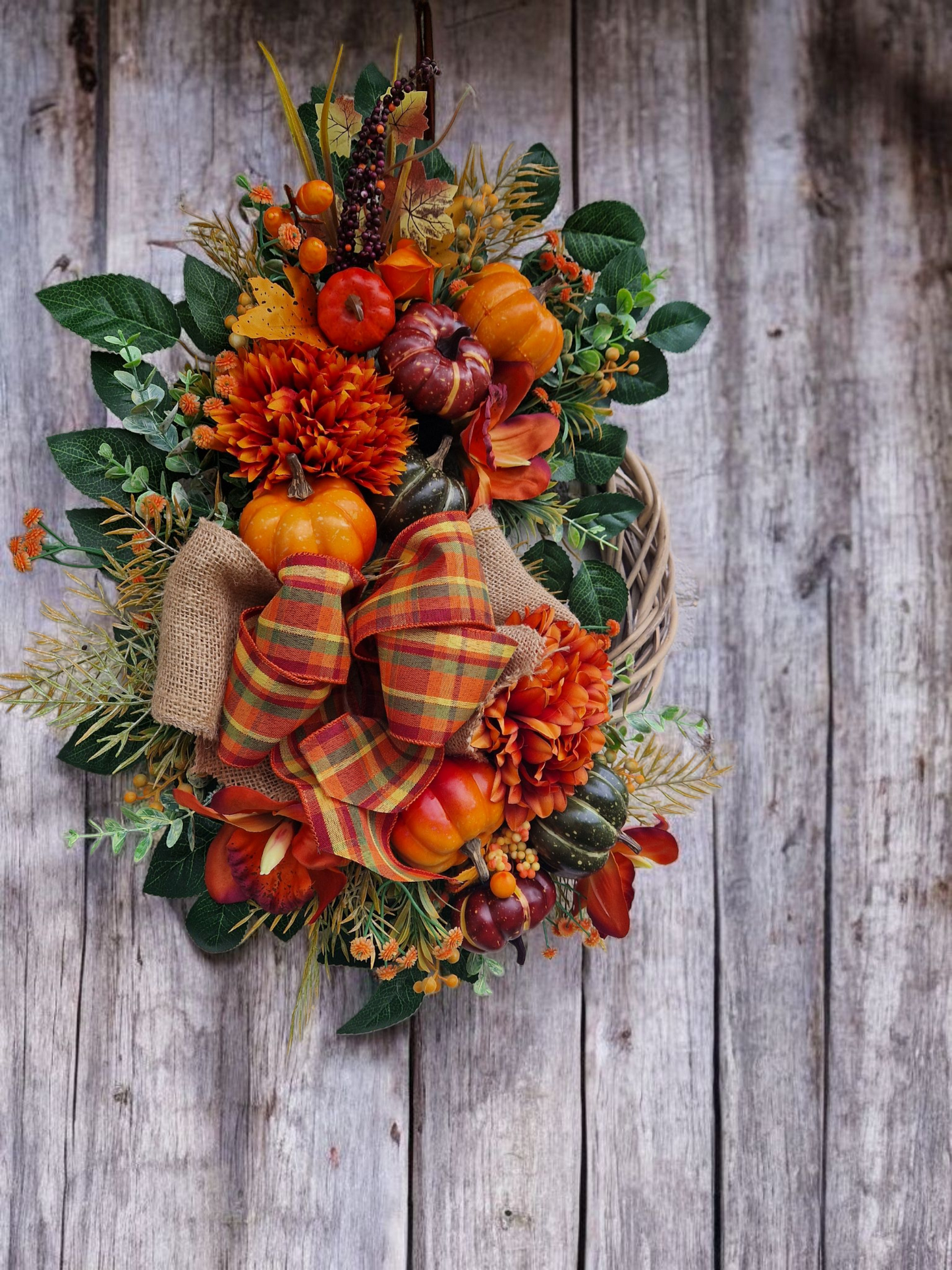 Autumn Door Wreath