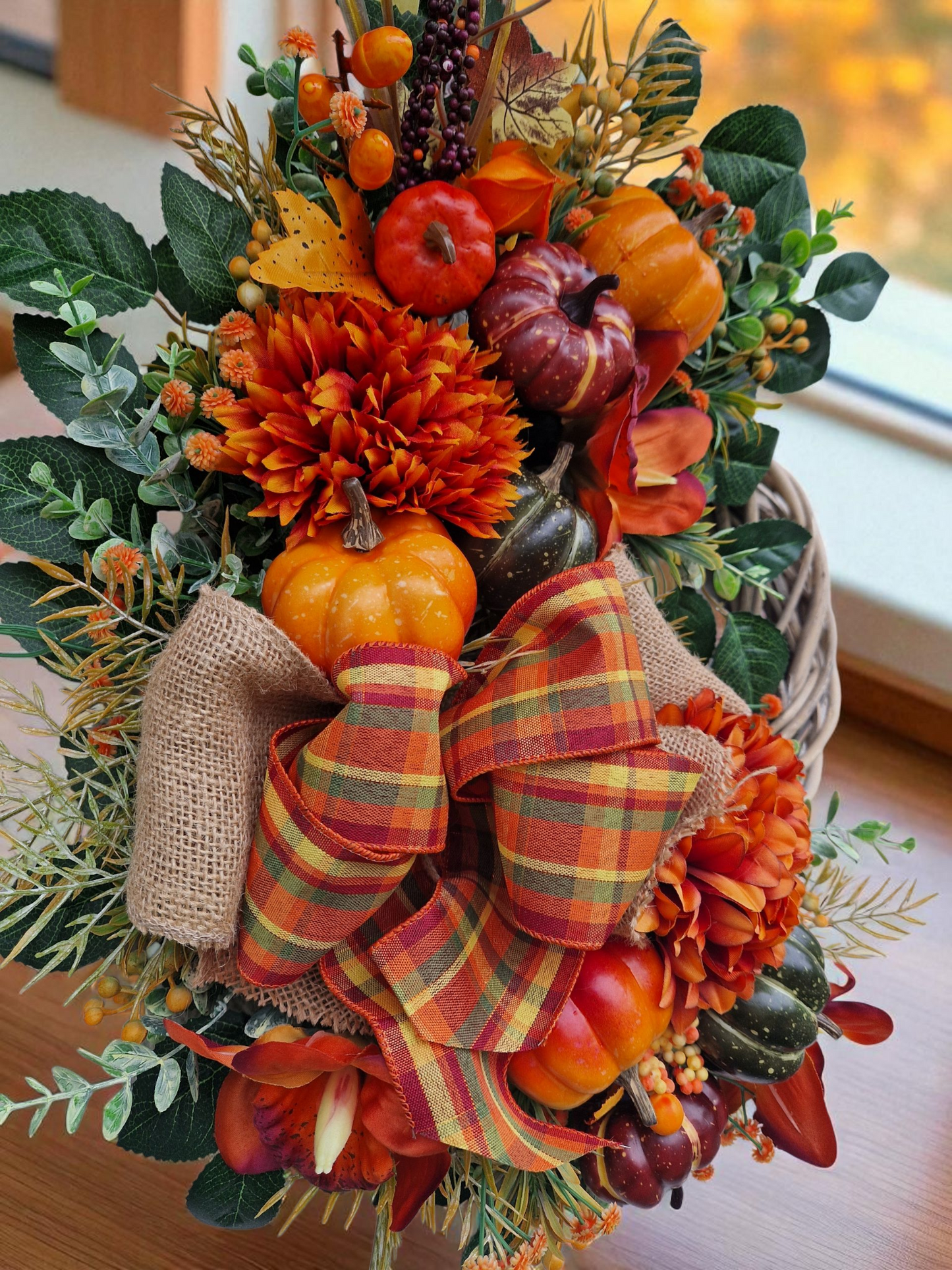 Autumn Door Wreath