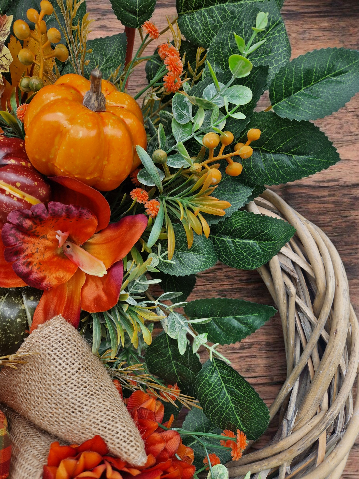 Autumn Door Wreath