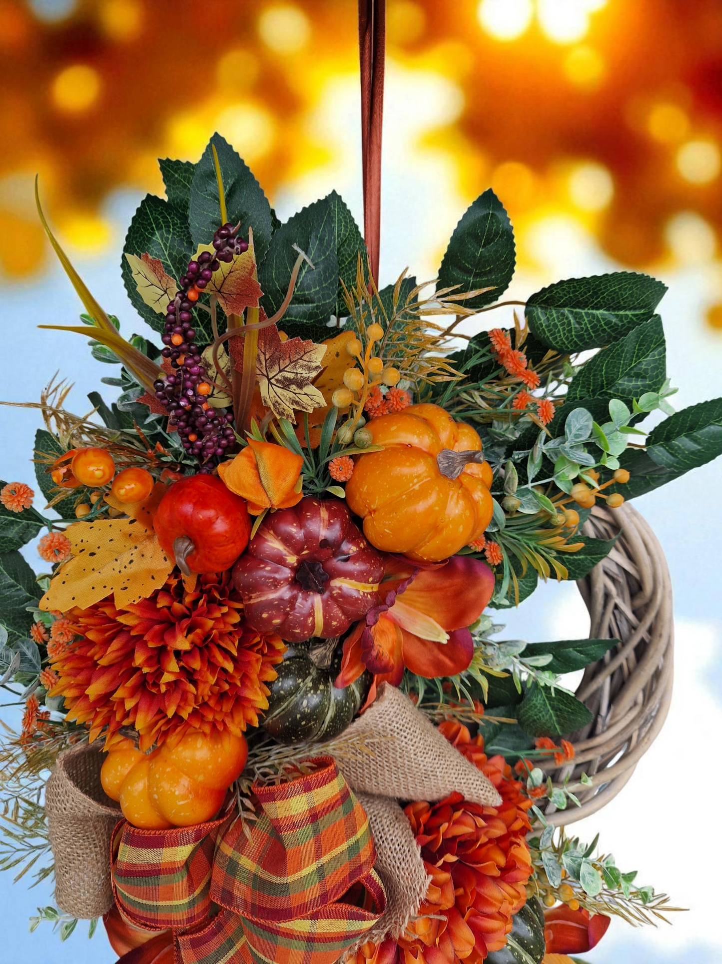 Autumn Door Wreath
