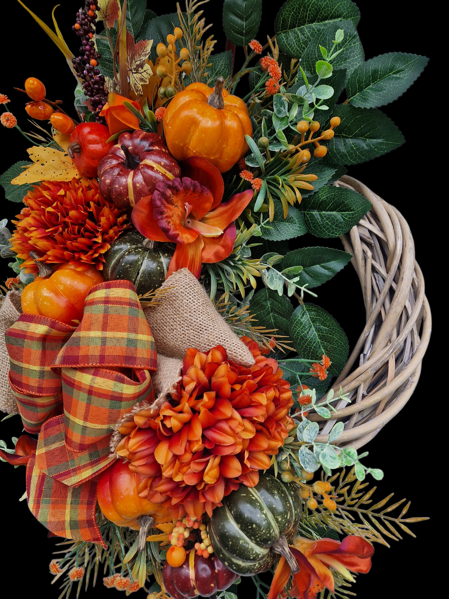 Autumn Door Wreath