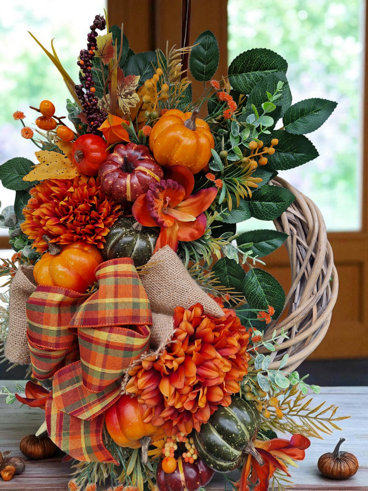Autumn Door Wreath