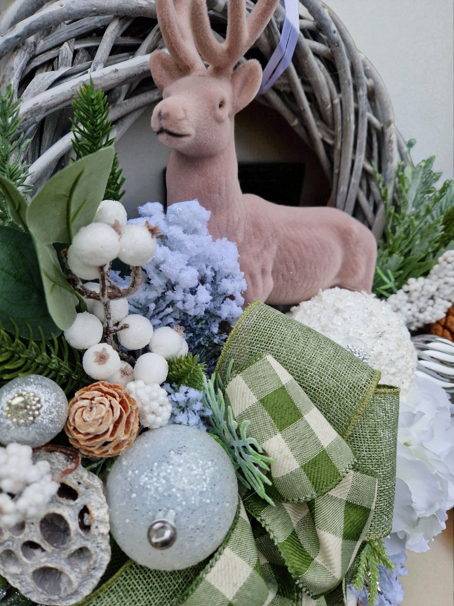 Christmas door wreath