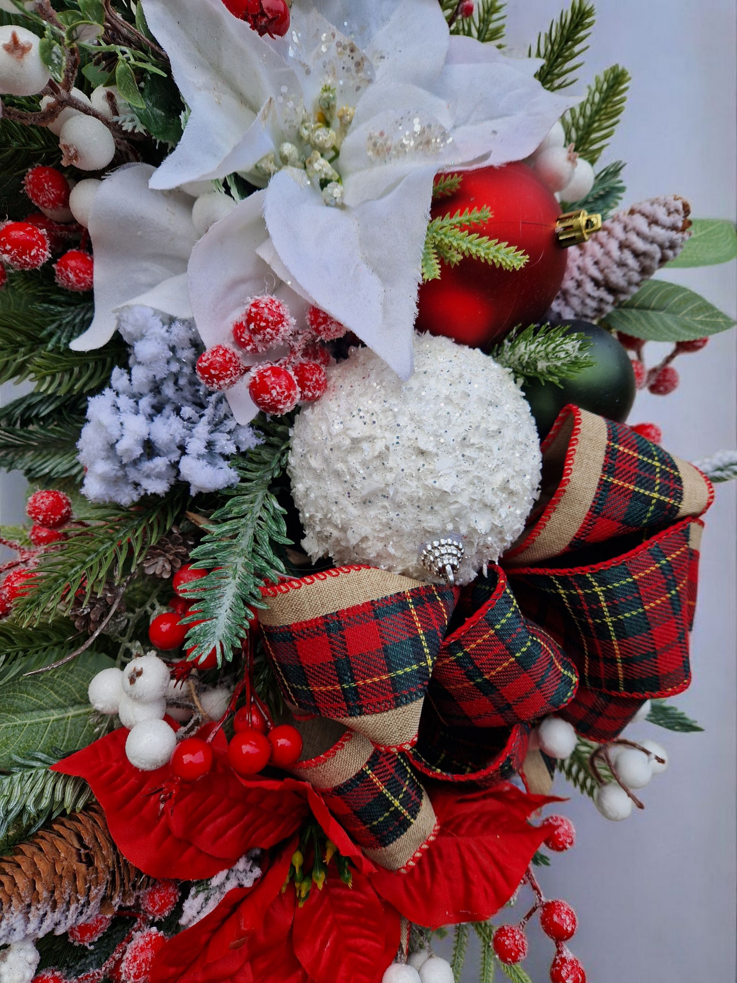Christmas door wreath
