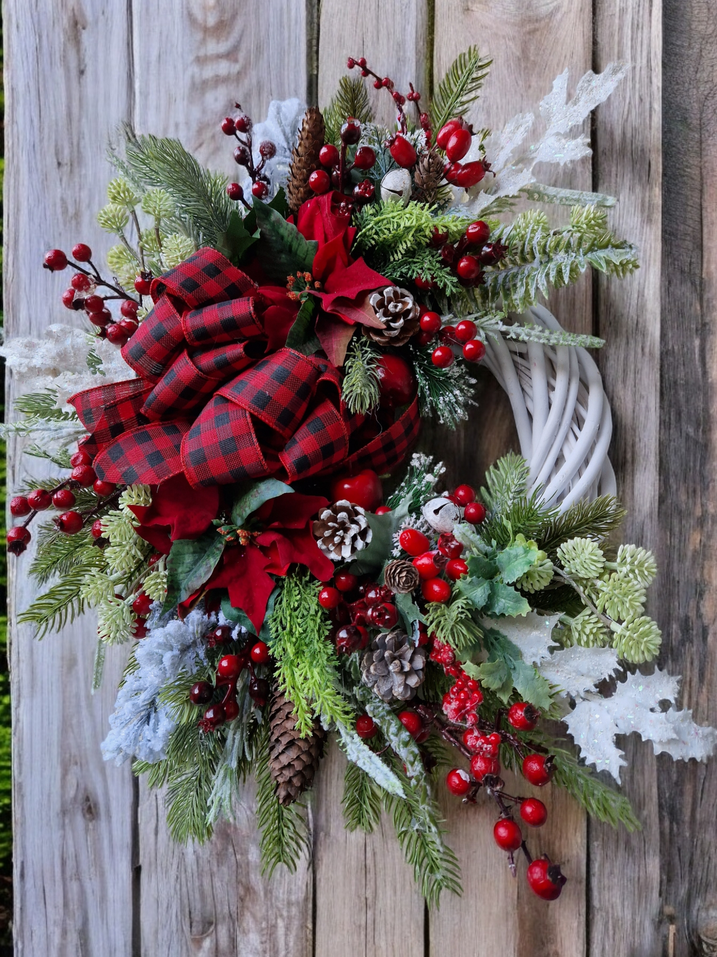 Christmas door wreath