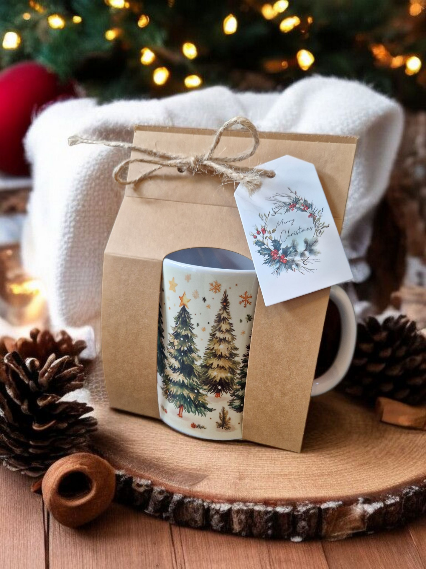 Christmas tree mug