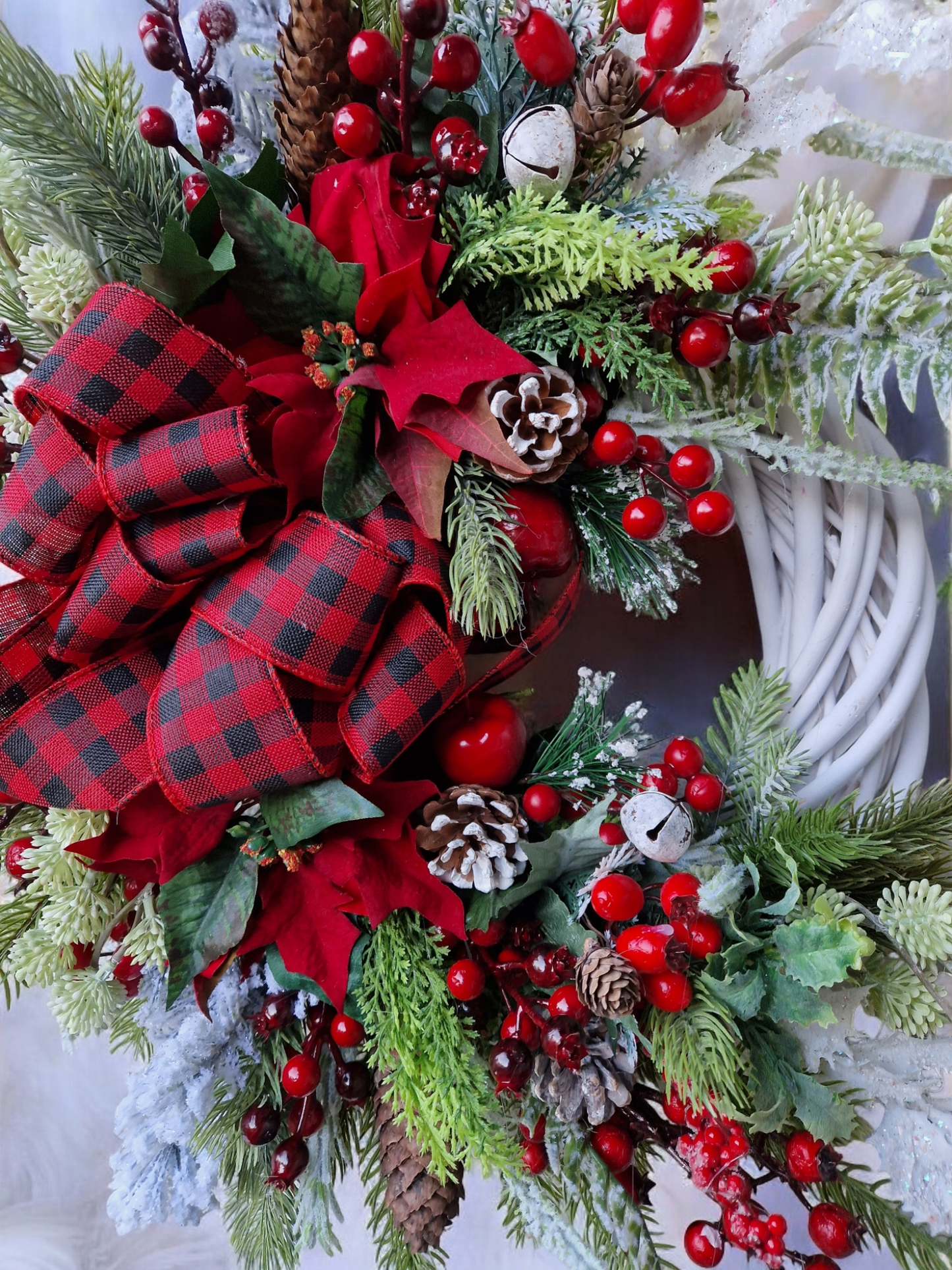 Christmas door wreath