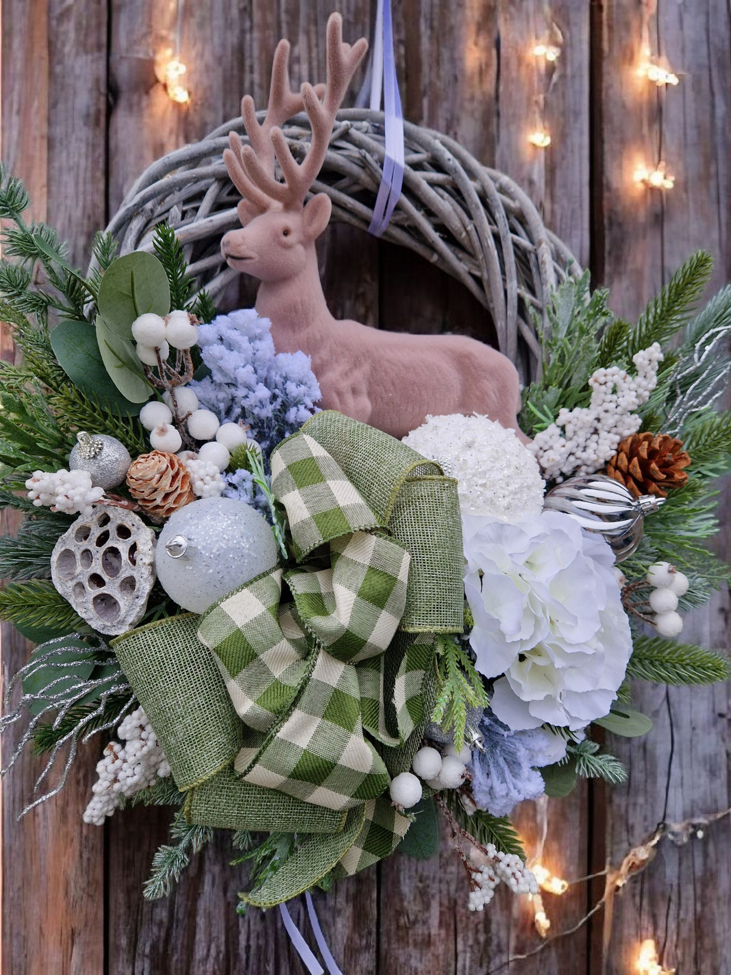 Christmas door wreath