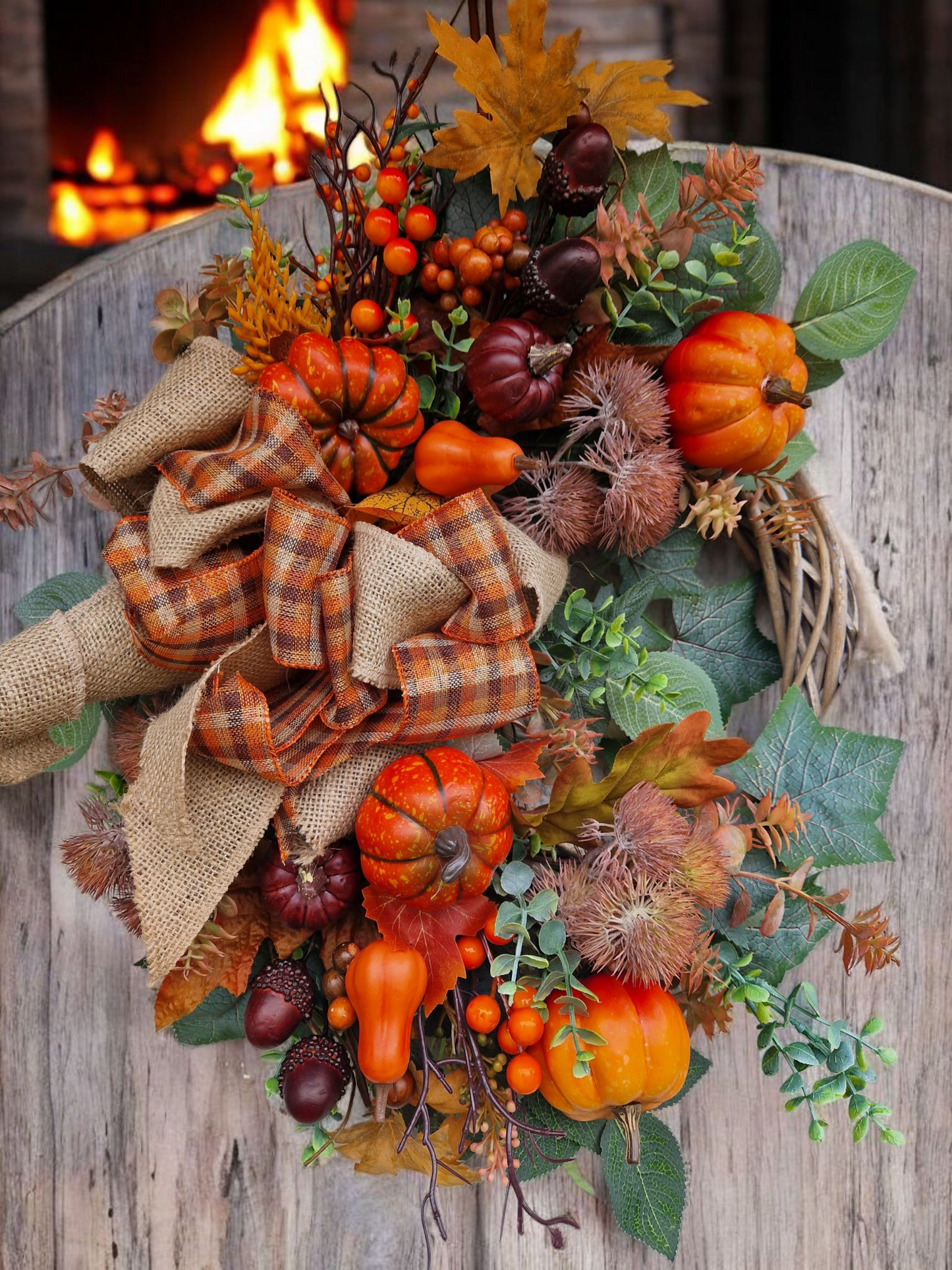 Autumn Door Wreath