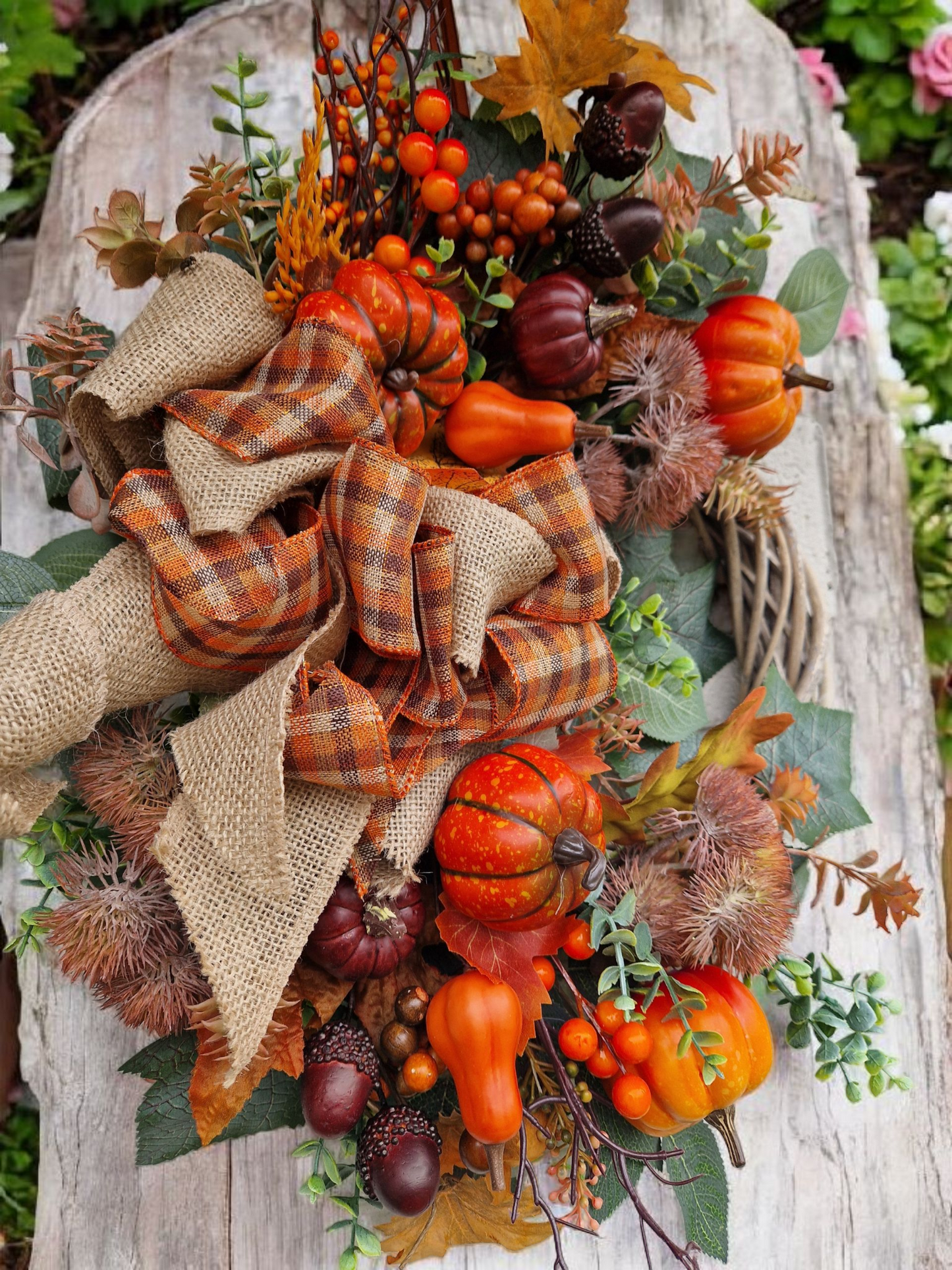 Autumn Door Wreath